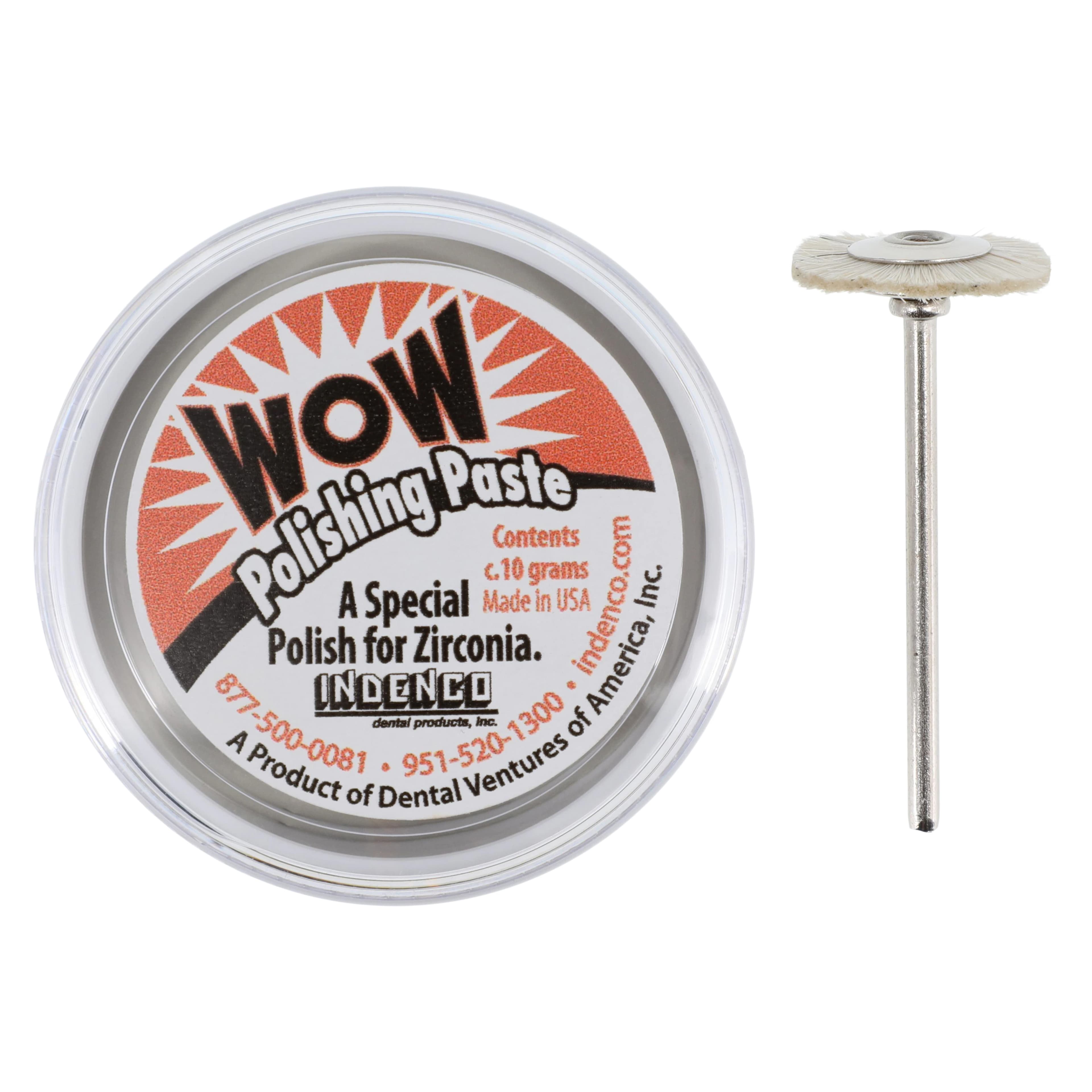 WOW Zirconia Polishing Paste, 10 g, with Brush thumbnail 2