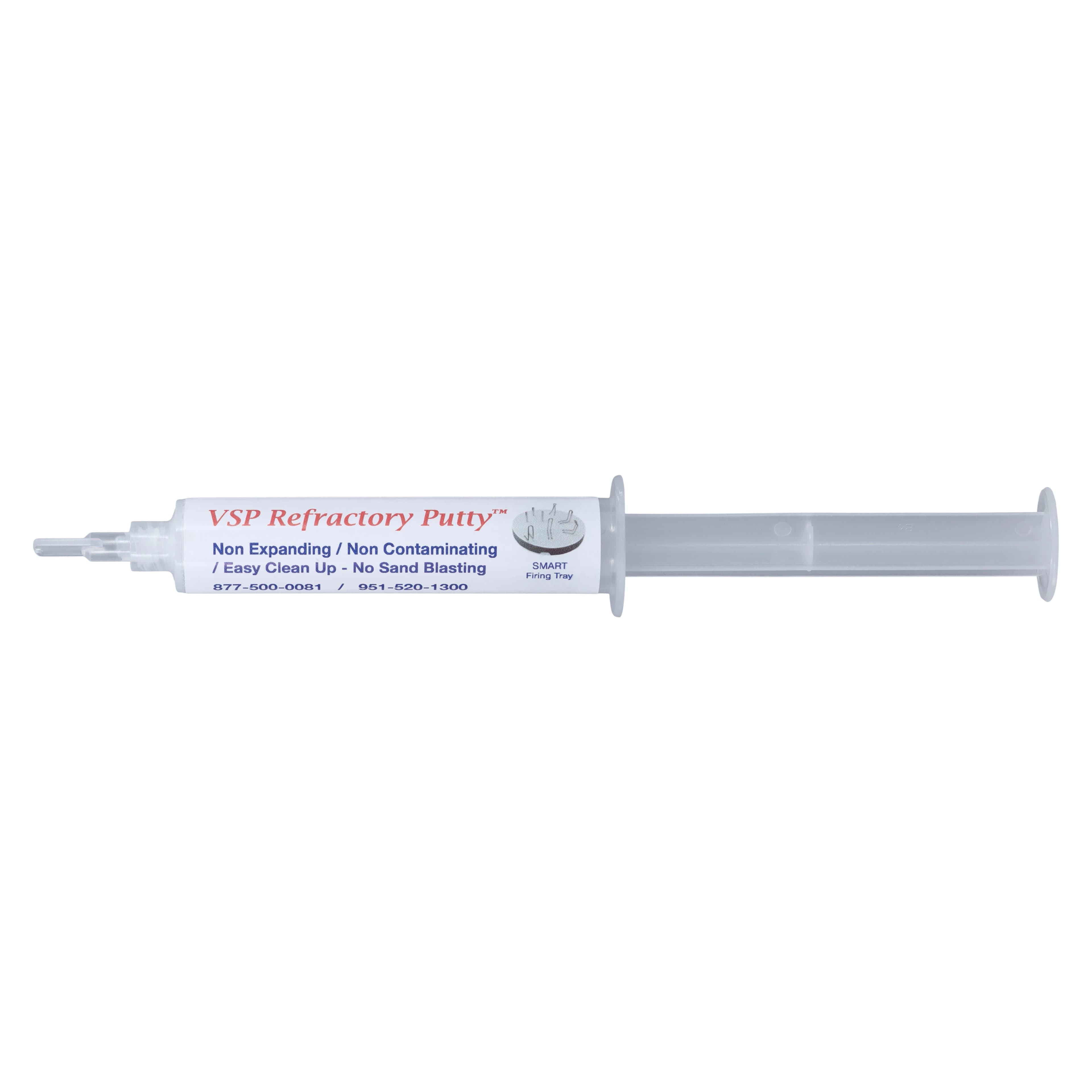 Indenco VSP Refractory Putty, 12 g Syringes, Pack of 4, SP8510 thumbnail 2