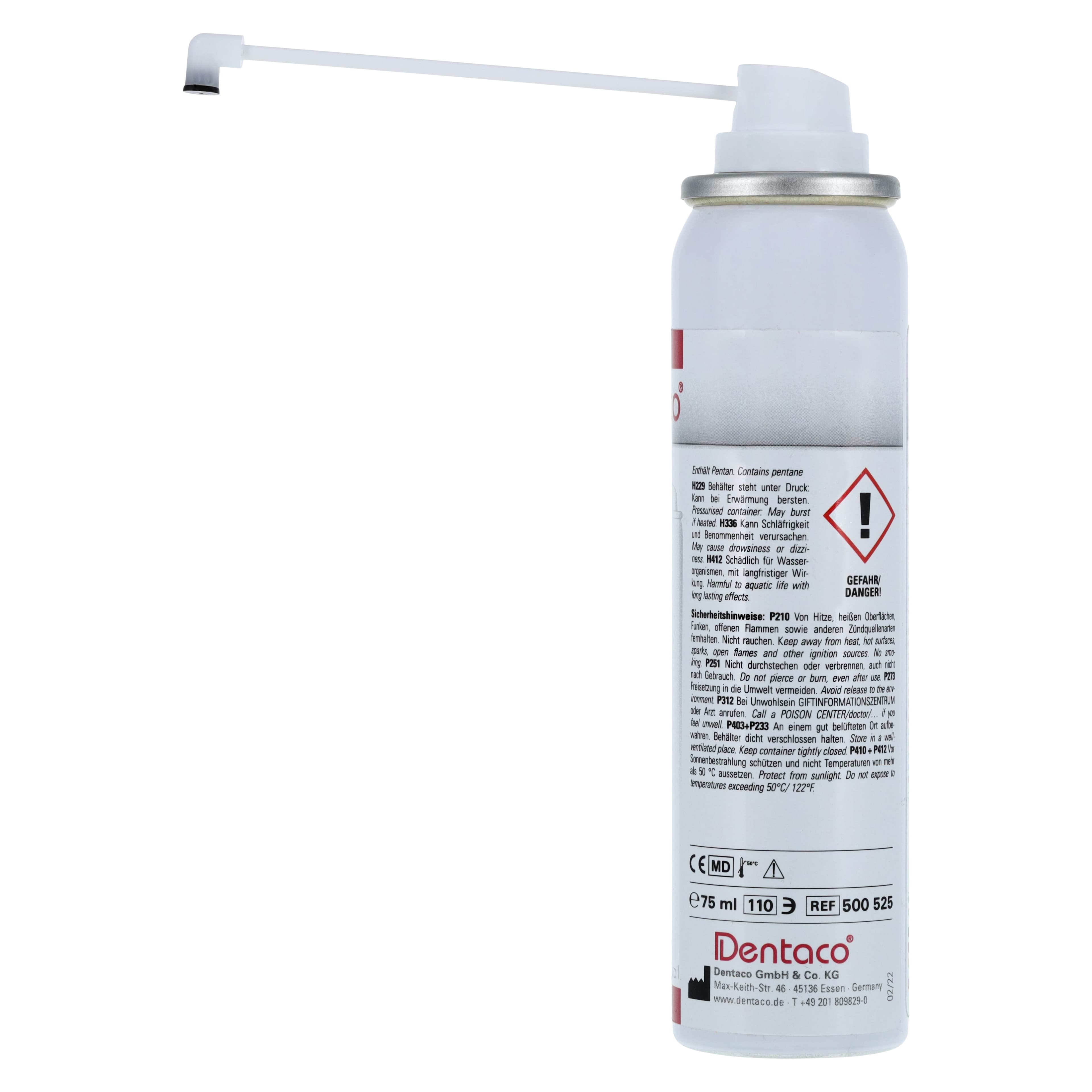 Scan Dry Spray Plus Intraoral Scanning Spray, 75ml Can with 3 Angulated Luer Cannulas thumbnail 2