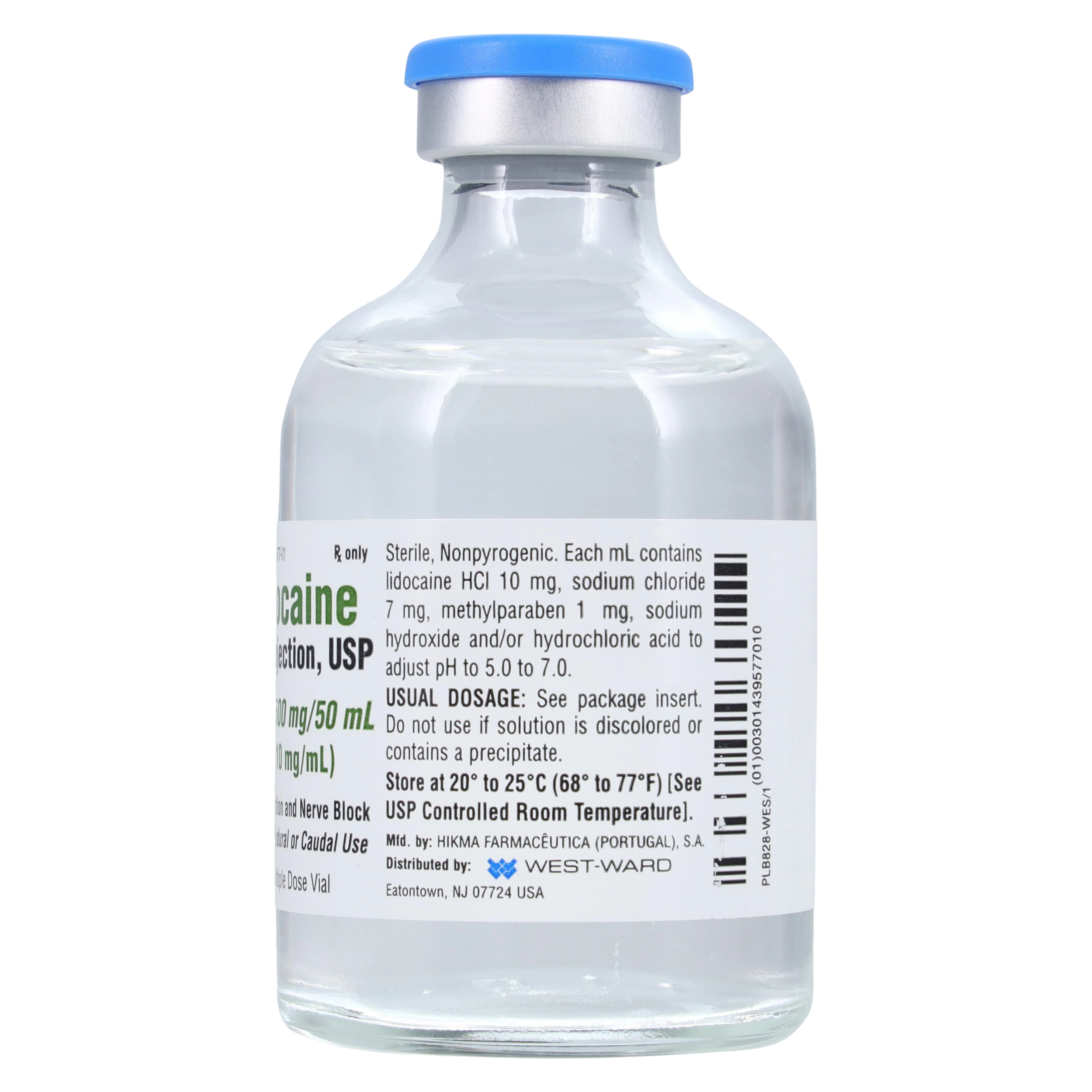 Lidocaine HCl Injection 1% MDV 50mL, 10/Package thumbnail 4