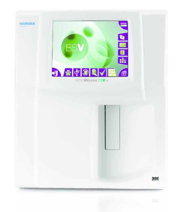 ABX Micros ESV 60 OT PK Hematology Analyzer, Veterinary Use Only, 50 Samples/Hour, 100-240V 50/60Hz - ABX Micros ESV 60 OT PK - Image 1