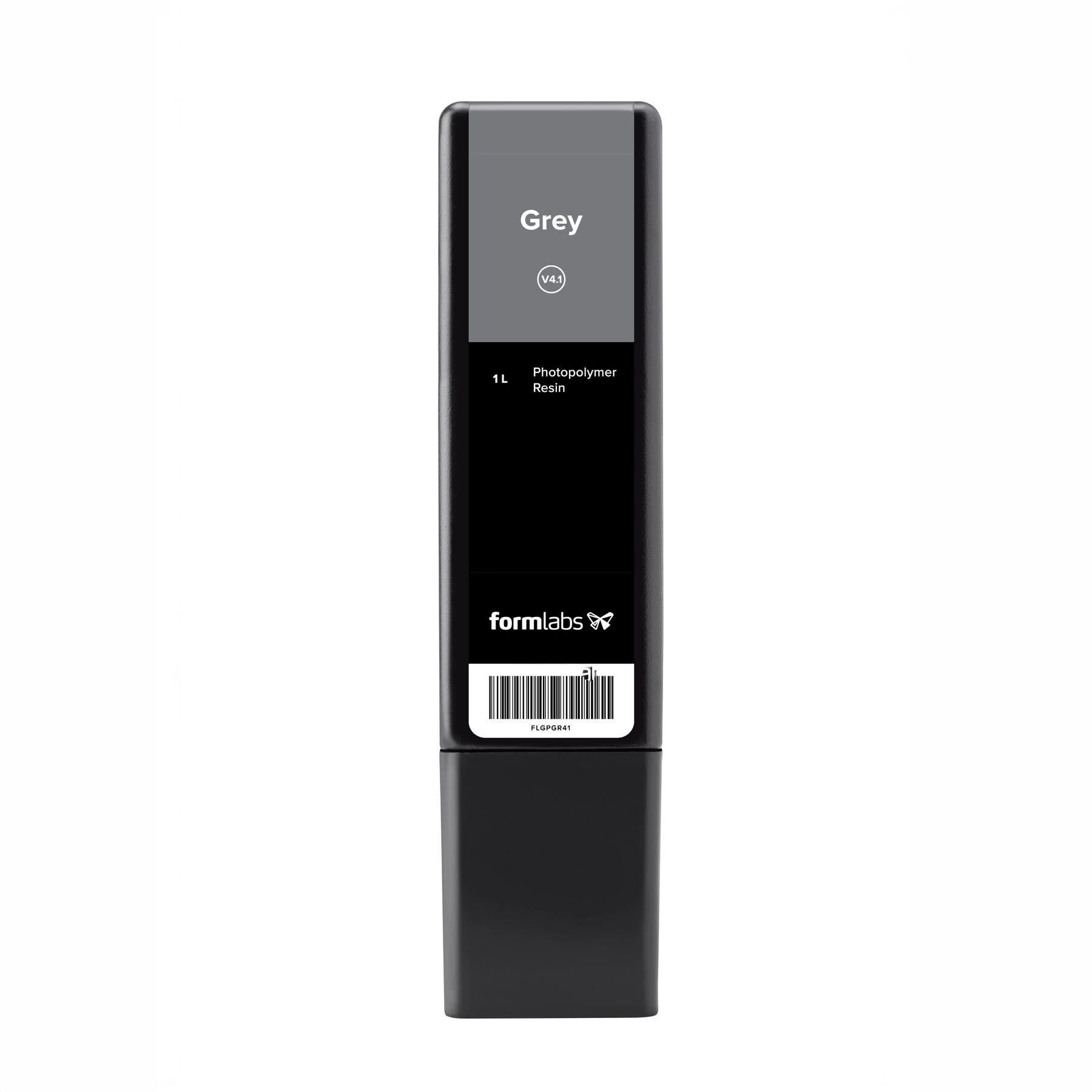 Formlabs Grey Resin V4.1, 1L Cartridge, 01KTRZ2KY4300BZEK7H0B05Y7C - Photopolymer Resin - Image 1