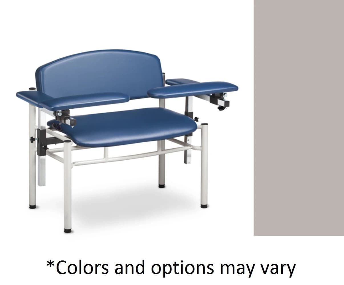 Clinton Industries SC Series 300 Blood Draw Chair, Country Mist, 300 lb Capacity - Chair Blood Draw SC Series 300 - Image 1