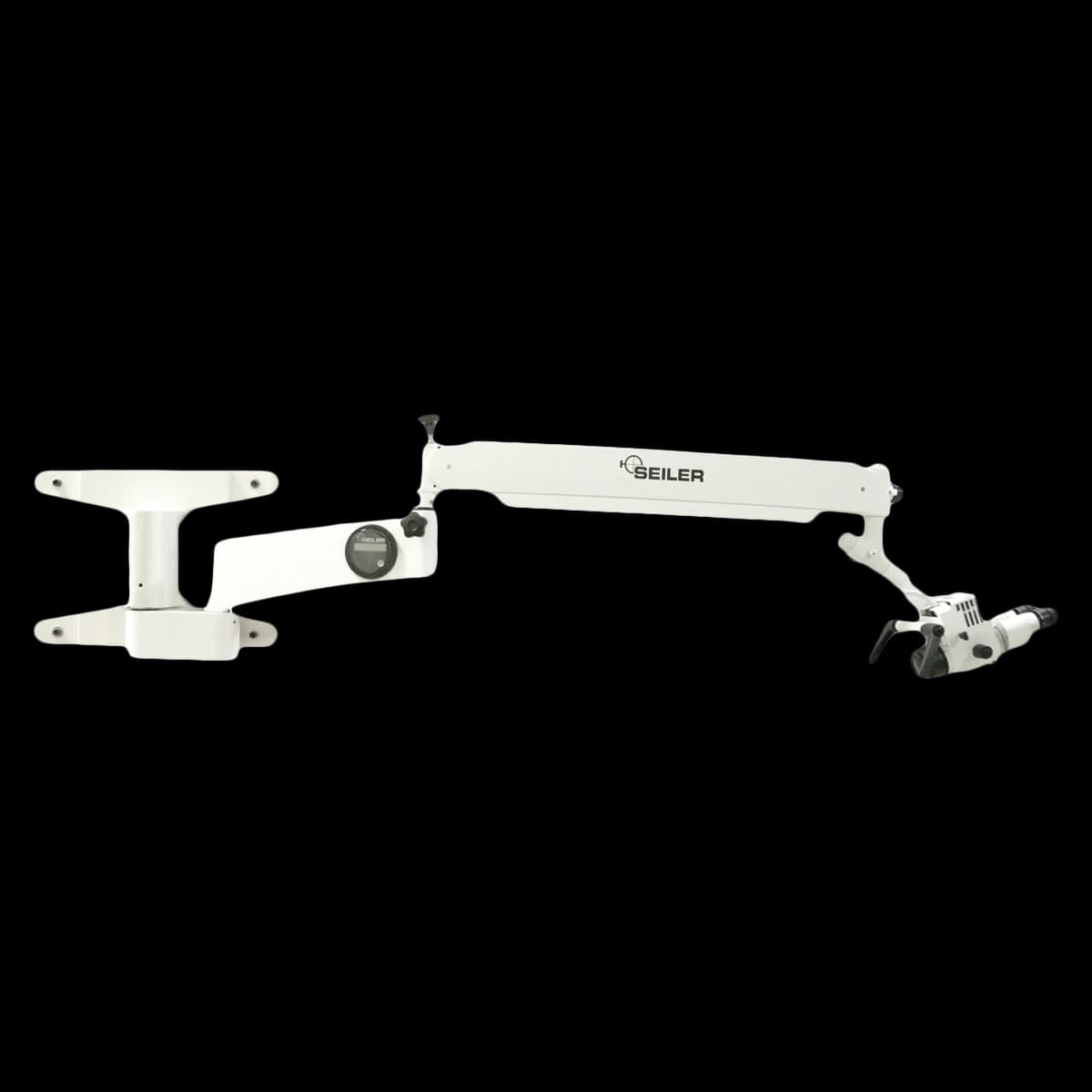 Seiler Microscope Inclinable Head Straight Wall Mount, Alpha Air 3 LED Illumination - Microscope Inclnbl Hd Strt - Image 1