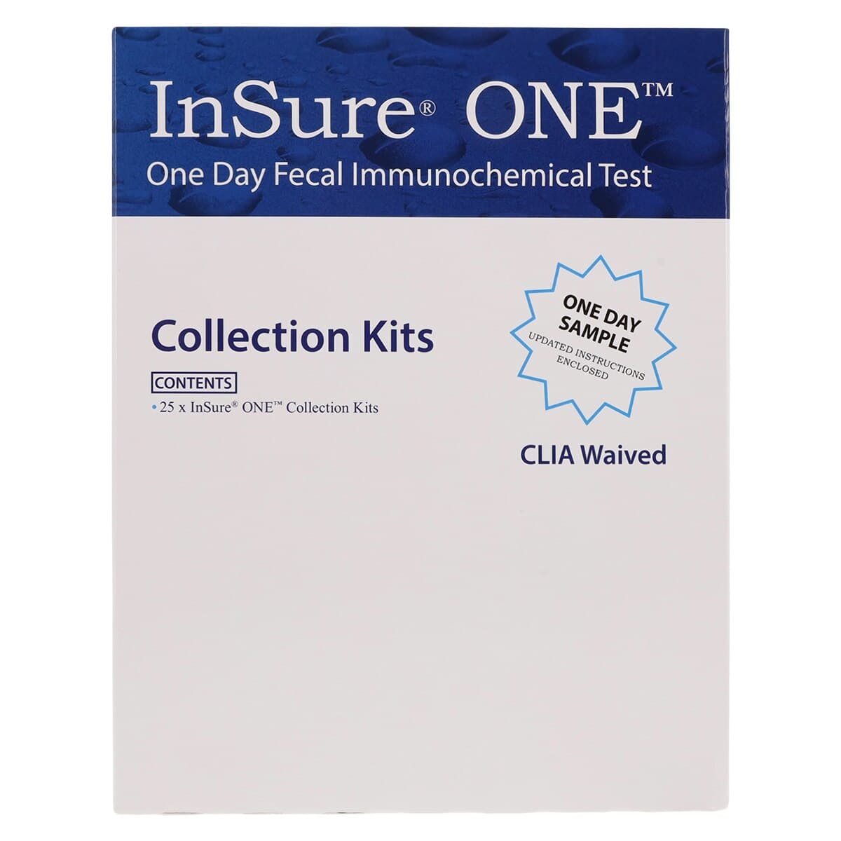 InSure ONE Combo Kit (FIT) Fecal Immunochemical Test, CLIA Waived, Colorectal Cancer Screening, 35 Tests/Box thumbnail 2