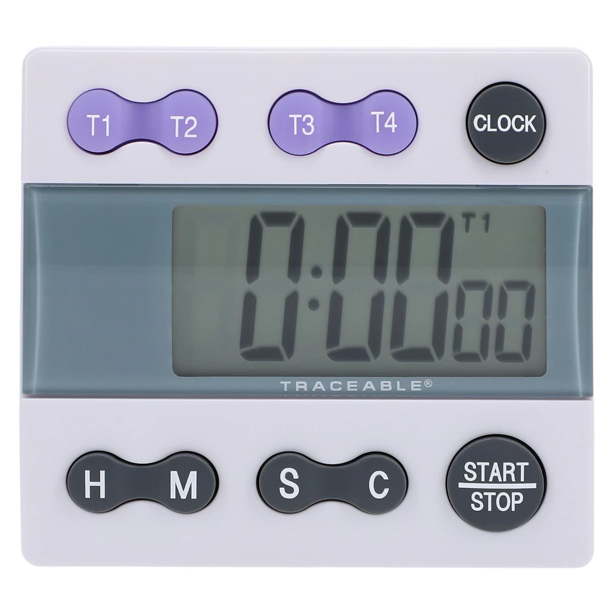 Traceable Four-Channel Alarm Timer with Audible Alarm and LCD Display, ISO 17025/A2LA/NIST Certified thumbnail 2