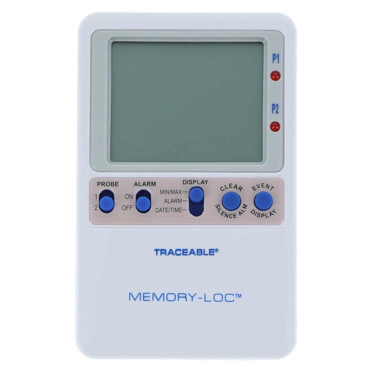 Traceable Memory-Loc Data Logging Thermometer, ABS Plastic, -50 to 70°C, 2 Bottle Probes, Min/Max Memory, LCD, ISO 17025/A2LA/NIST, Each thumbnail 3