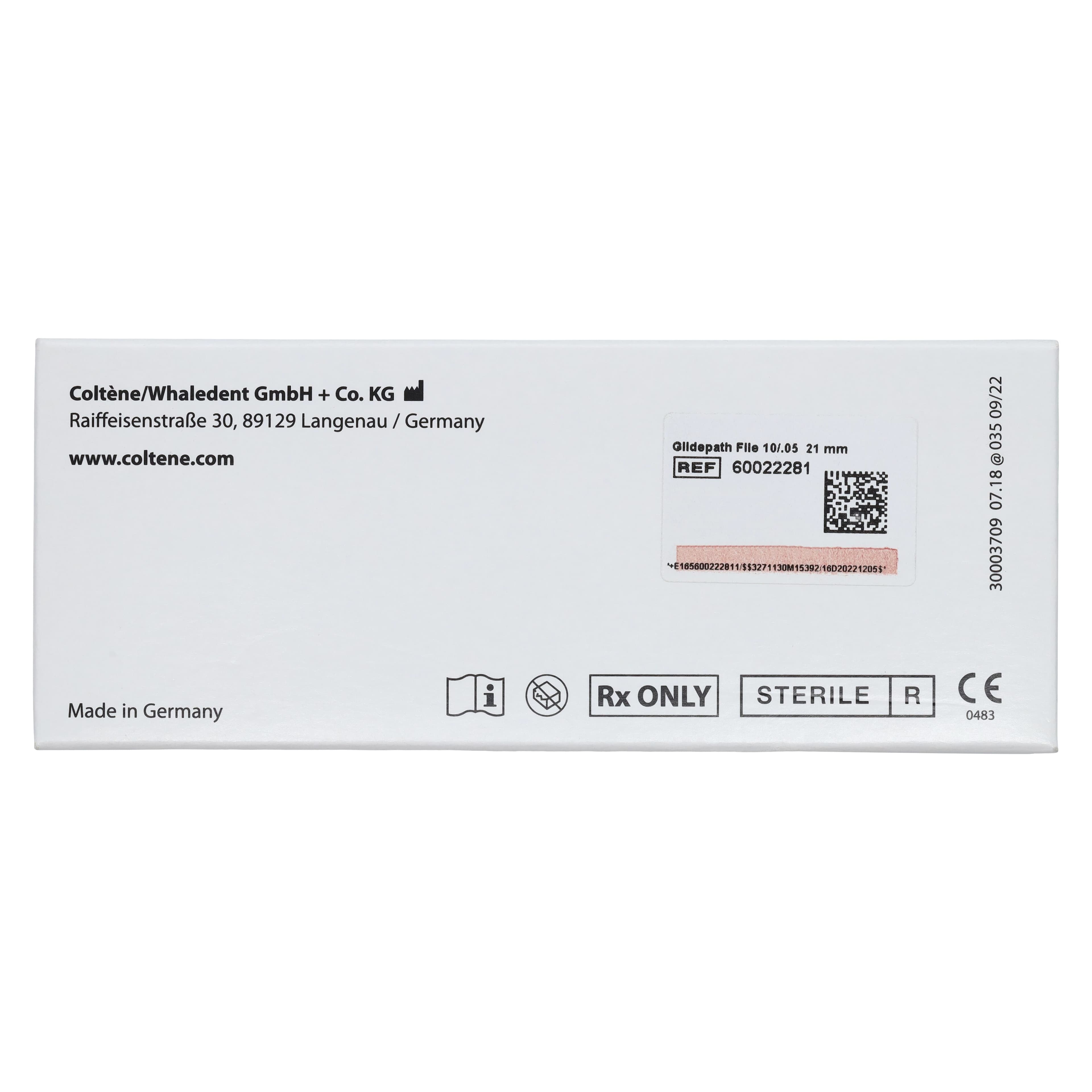 Coltene HyFlex EDM Glidepath File, 10/.05 Taper, 21mm, 3/Pk thumbnail 7