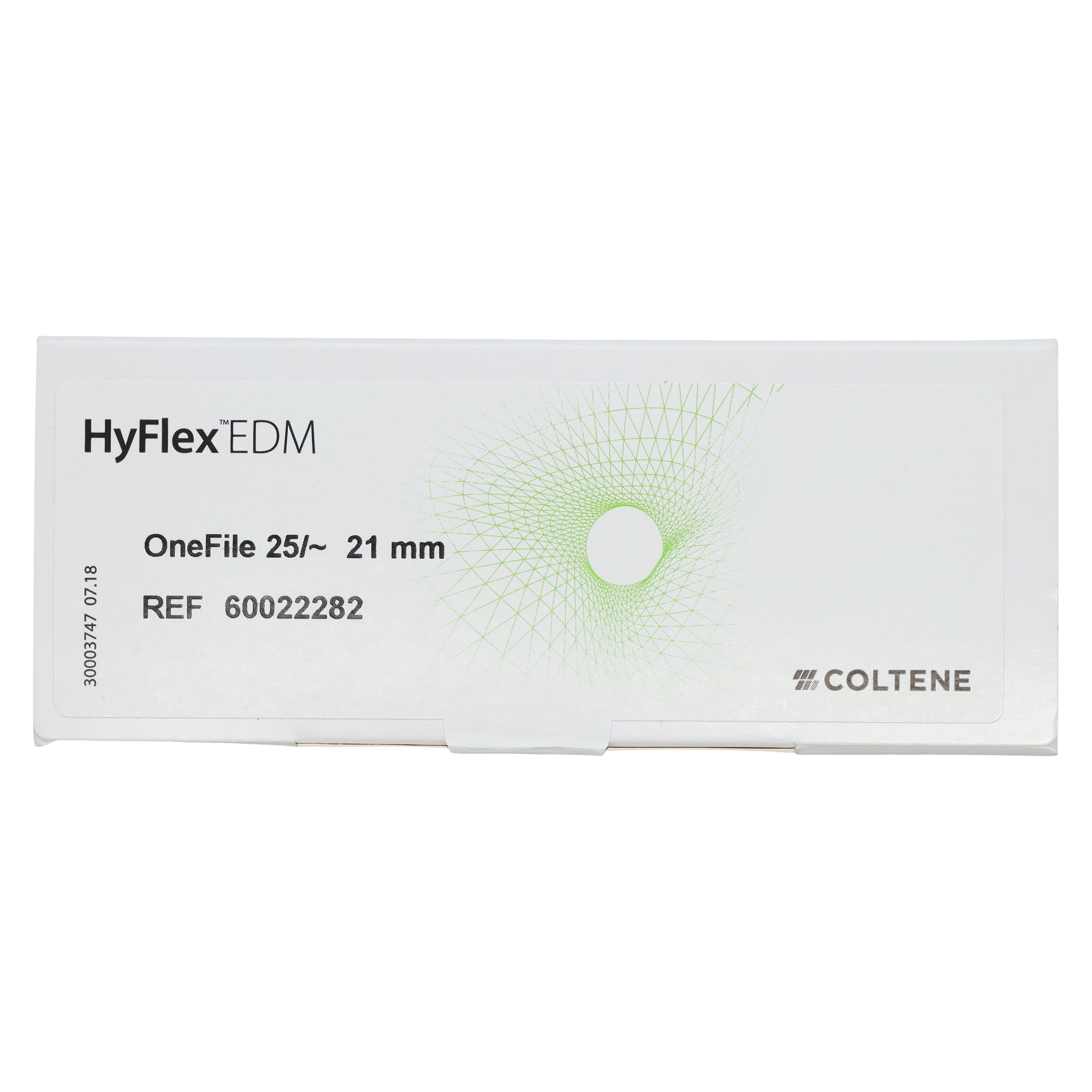 HyFlex EDM OneFile Rotary File, NiTi, Variable Taper, Size 25, 21mm, 3/Pkg thumbnail 6