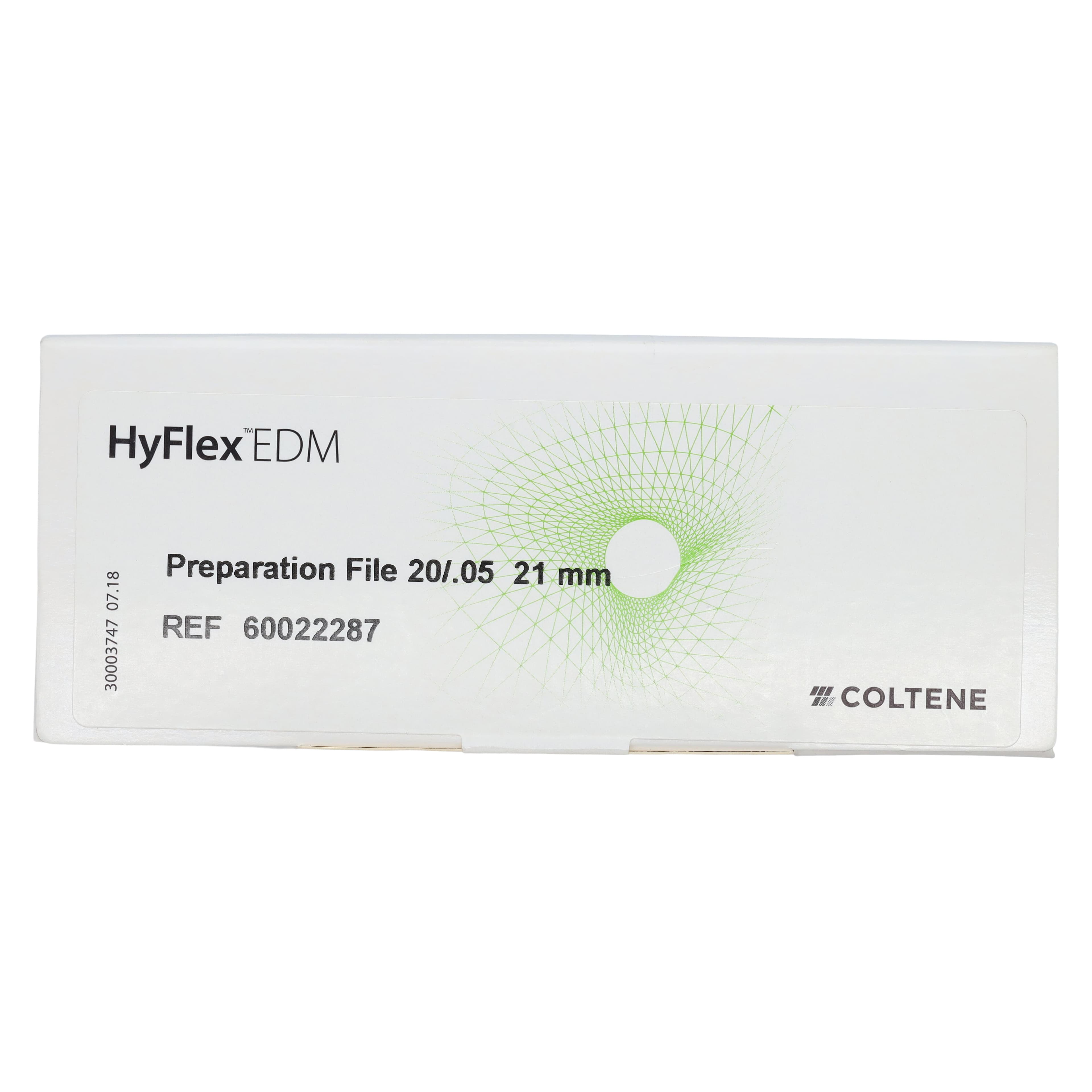 HyFlex EDM 20/.05 Preparation File, 21mm, Nickel-Titanium Rotary Endodontic File, 3/Pkg, 60022287 thumbnail 6