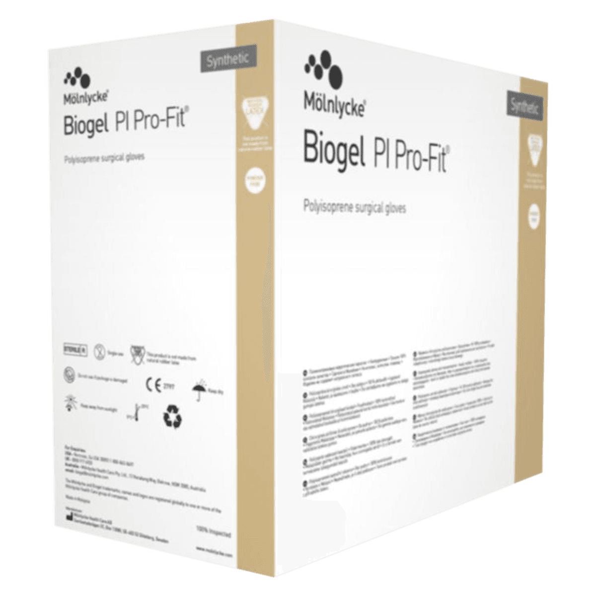 Biogel PI Pro-Fit Polyisoprene Surgical Gloves, Size 7, Cream, Sterile - Surgical Glove Biogel PI Pro-F - Image 1