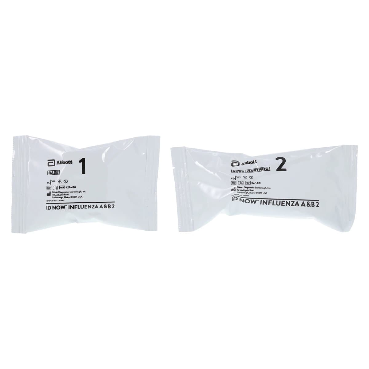 Abbott ID NOW Influenza A & B 2 Test Kit, CLIA Waived, Nasopharyngeal Swab, 24 Tests/Box thumbnail 2