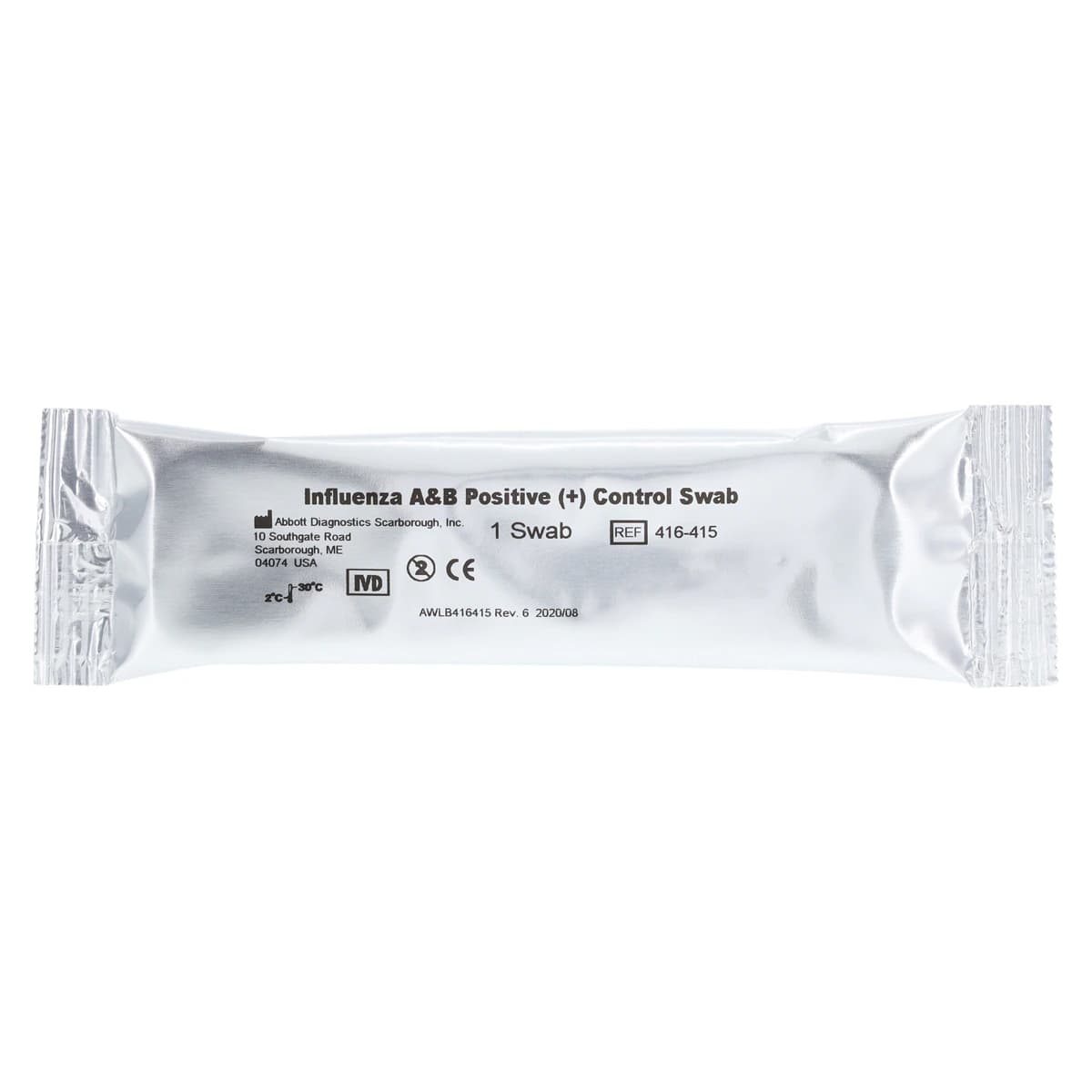 Abbott ID NOW Influenza A & B 2 Test Kit, CLIA Waived, Nasopharyngeal Swab, 24 Tests/Box thumbnail 3