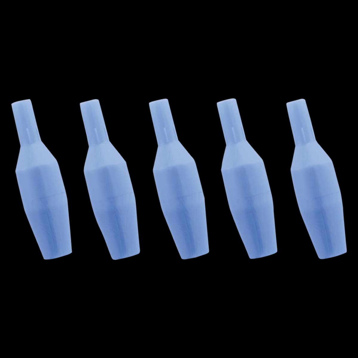 Crosstex Safe-Flo SE Valve, One-Way Backflow Prevention Valve for Saliva Ejectors, Blue, 100/Bag, M1010SUSE thumbnail 2