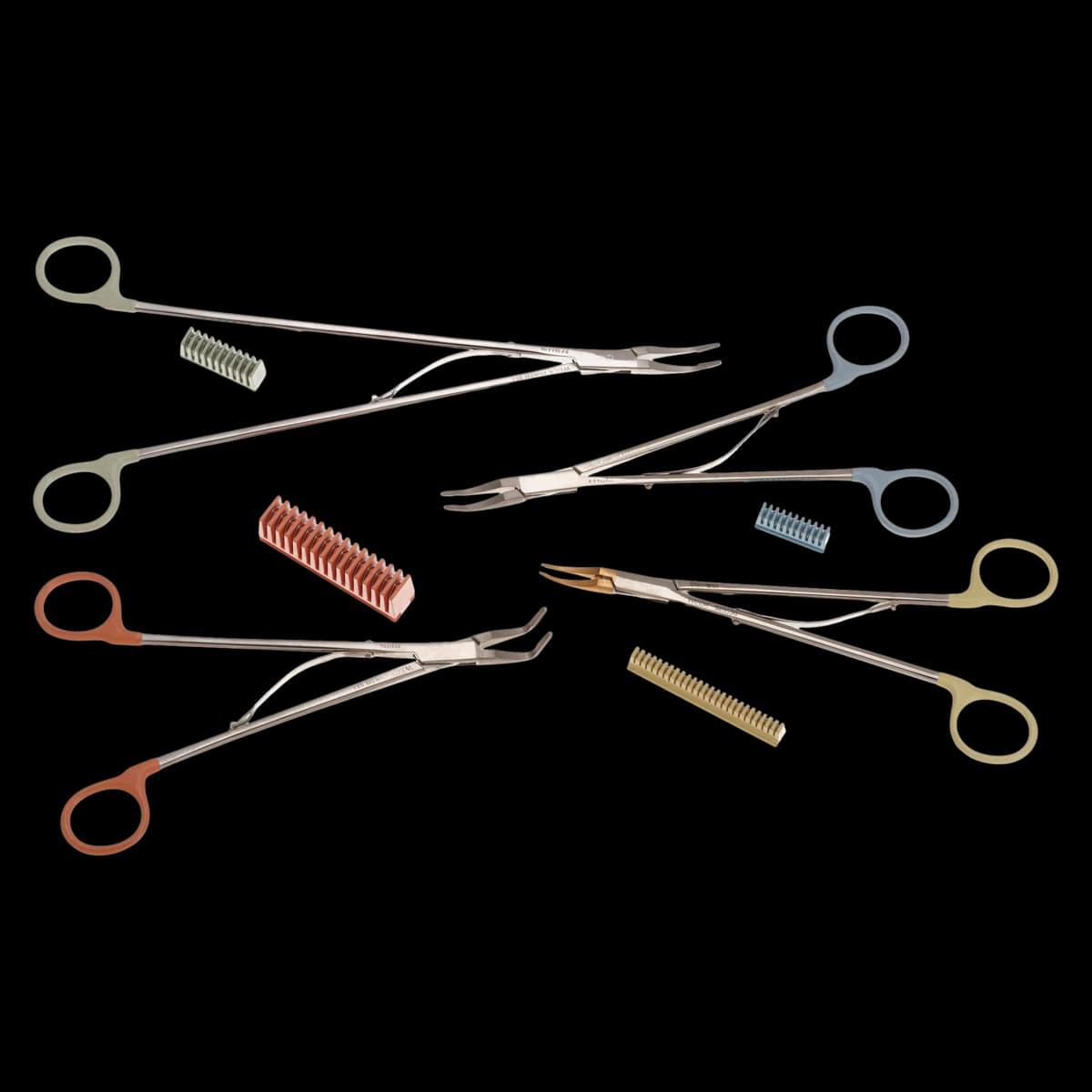 Teleflex Hemoclip Plus Ligating Clip, Small, Single Use, Titanium - Clip Ligature Titan Hemoclip+ - Image 1