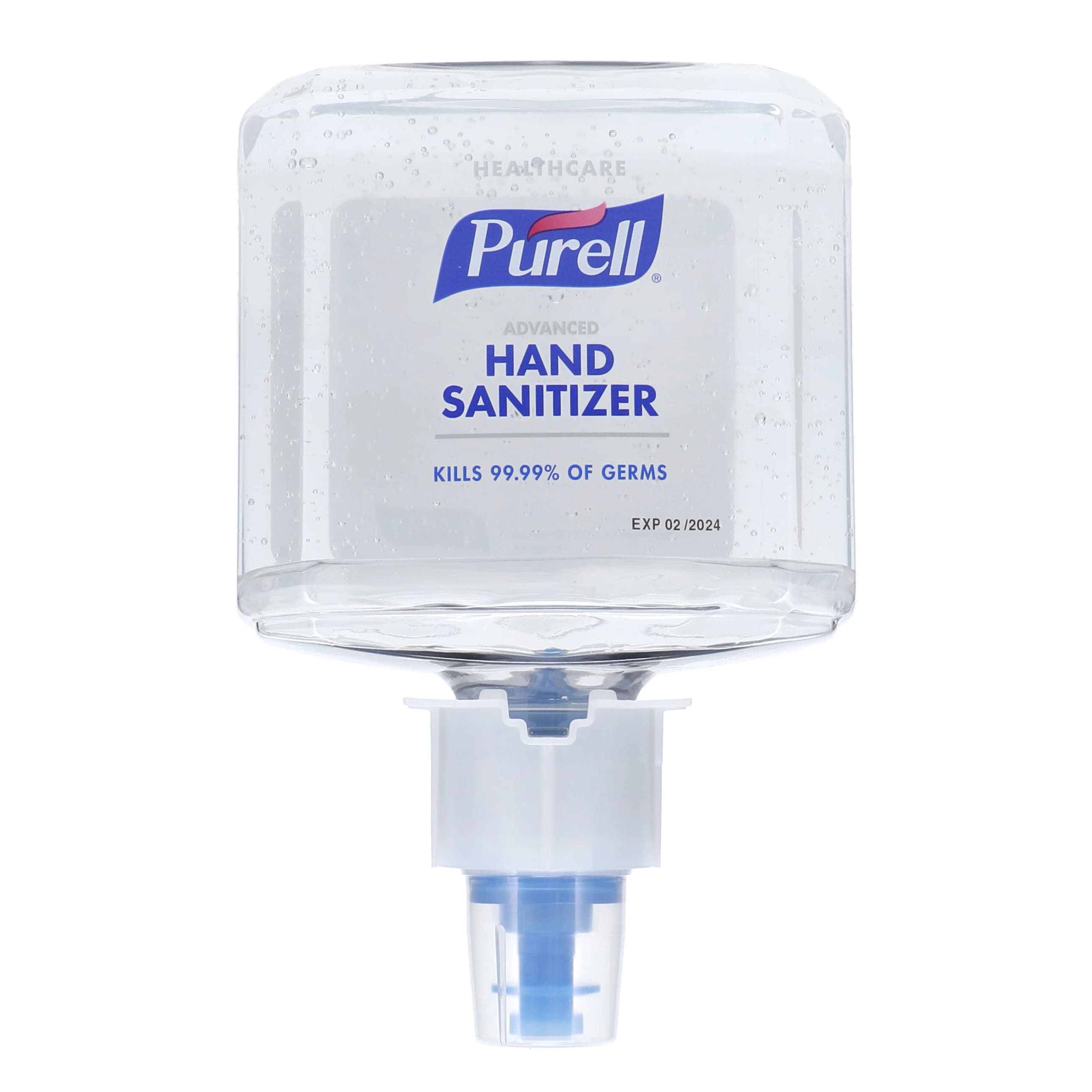 Purell Healthcare Advanced Gel Sanitizer, 1200 mL Refill Cartridge, 2/Case - Sanitizer Purell HealthcareAdv - Image 1