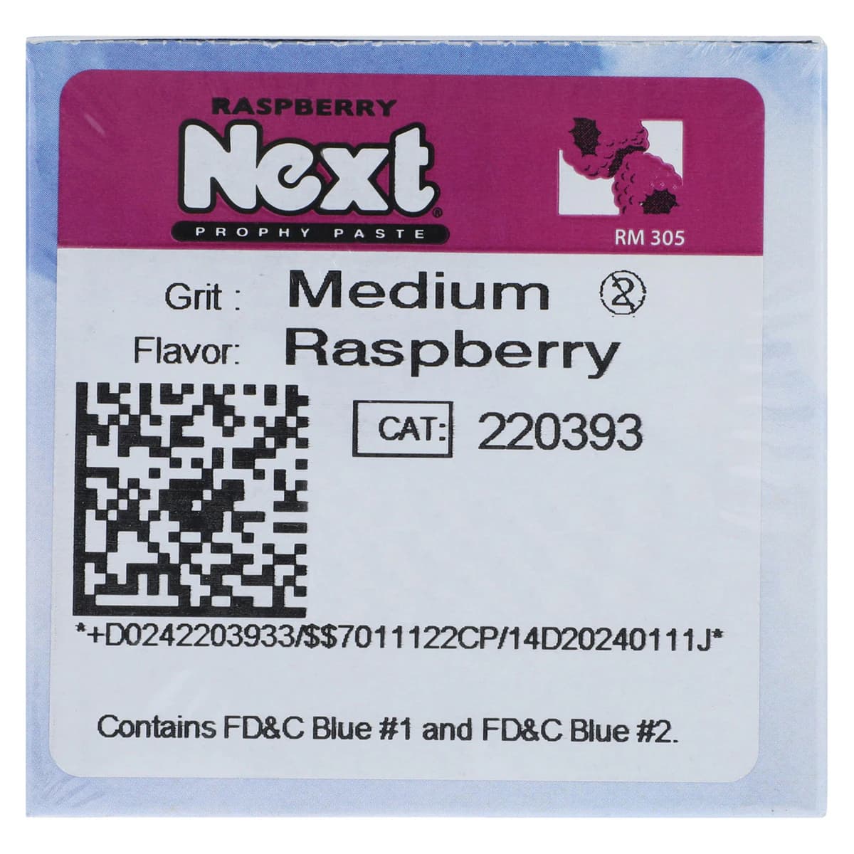 NEXT Prophy Paste, Medium Grit, Raspberry Flavor, Unit Dose Cups, 200/Box thumbnail 3