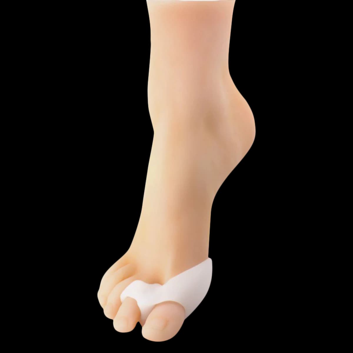 Silipos Bunion Guard with Buddy Spacer, One Size Fits All, Mineral-Oil Gel - Bunion Guard with Buddy Spacer - Image 1