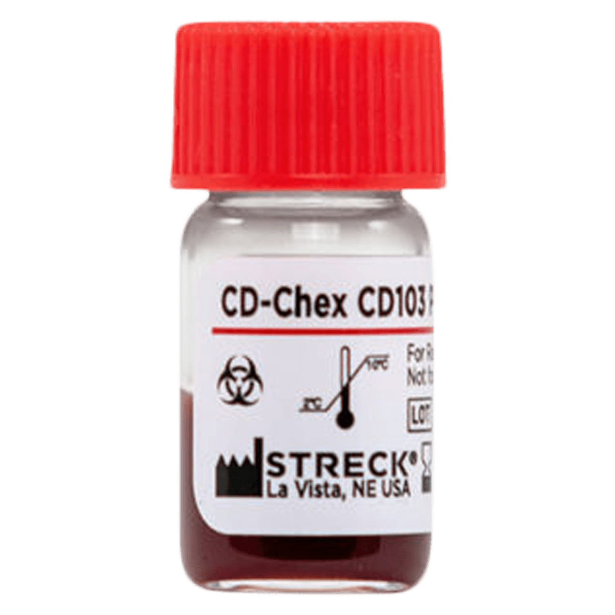 Streck CD-Chex Plus Immunophenotyping Positive Control, CD103, 1 mL - Control CD-Chex CD103 Plus - Image 1
