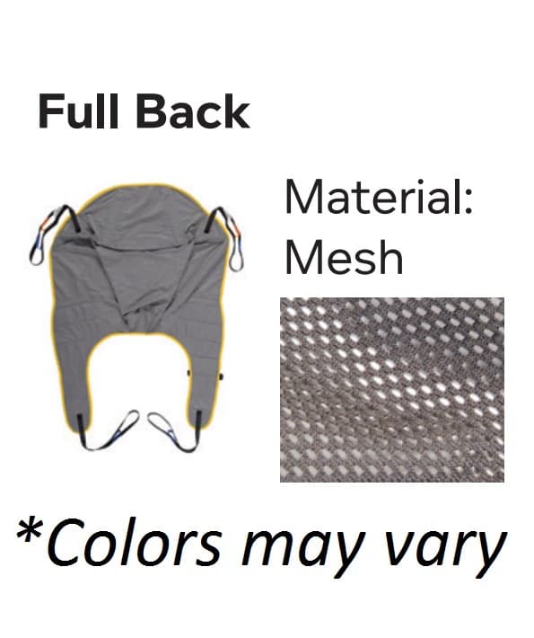 Joerns Hoyer Patient Transfer Sling, Loop Mesh, Medium, 500 lb Capacity - Sling Pat Trans Loop Mesh - Image 1