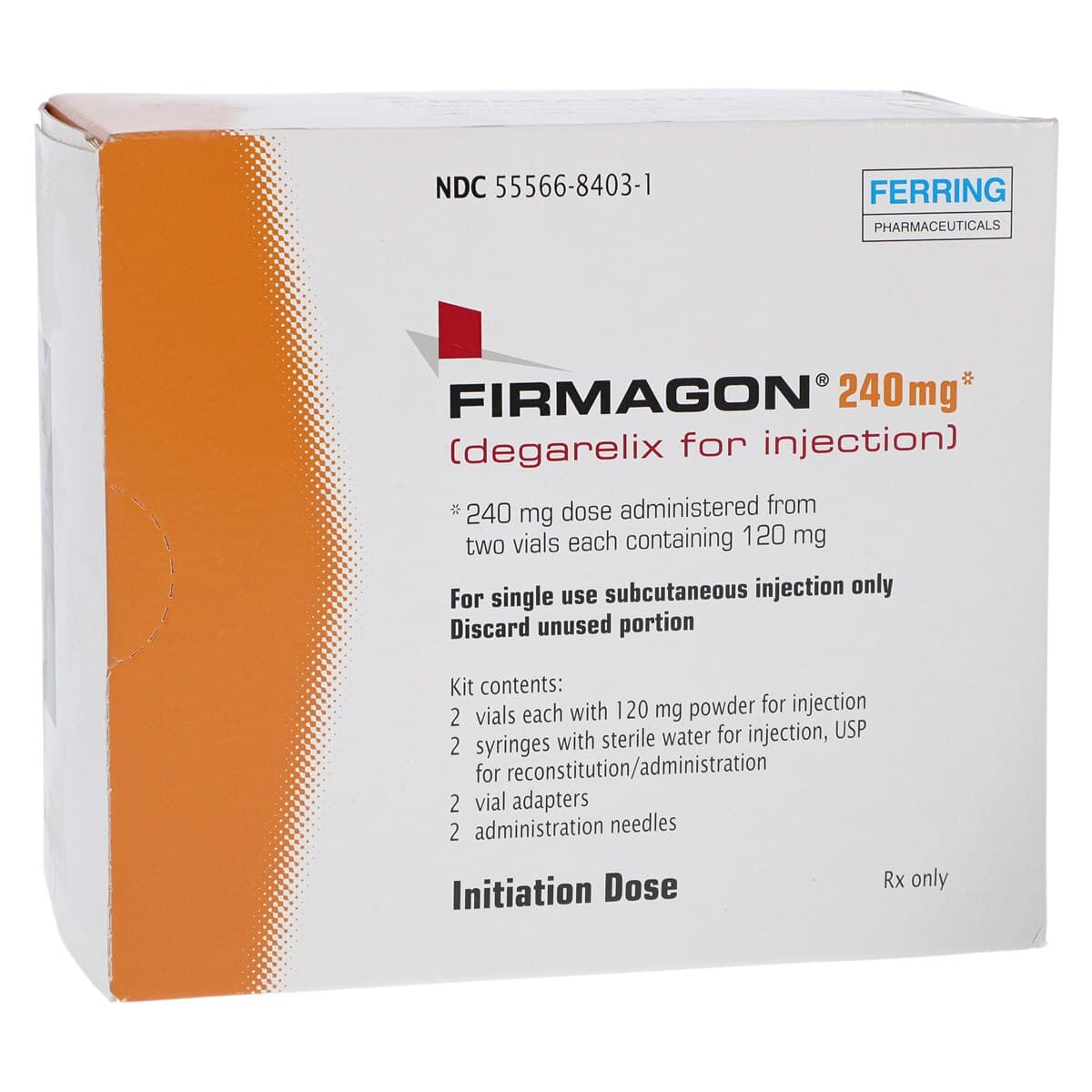 Firmagon (degarelix) Injection 240 mg Kit, Single-Dose Vial thumbnail 2