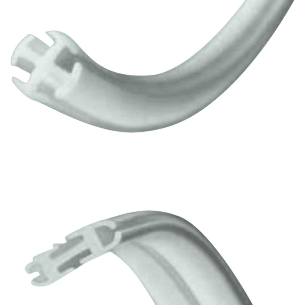 Bard Medical Silicone Channel Drain, Flat Tip, 3/4" Fluted - Drains Chnnl Slcn Flt 3/4" Flu - Image 1