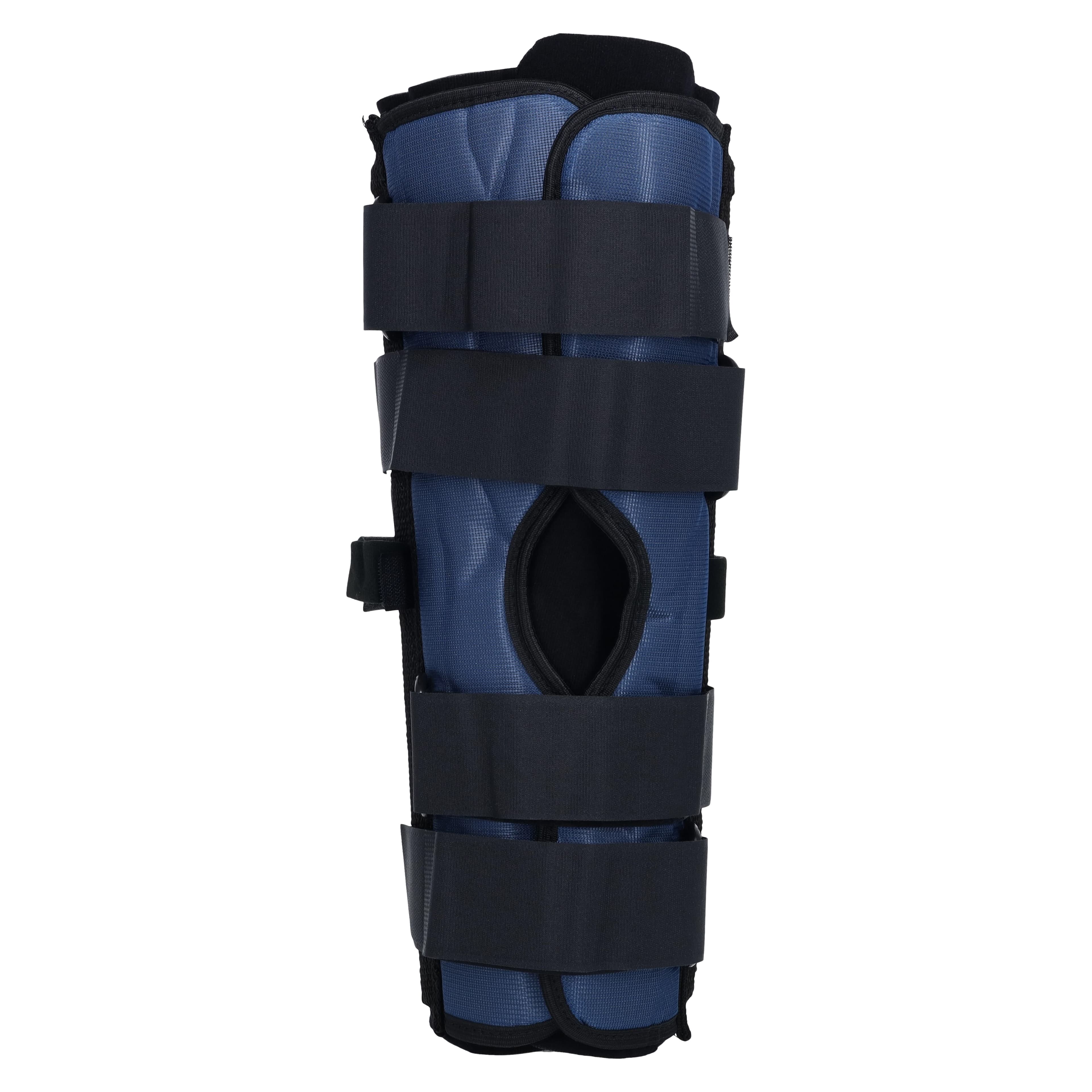 DeRoyal Immobilizer Knee Tripanel, Adult Foam/Tietex, 16", One Size, Left/Right thumbnail 3