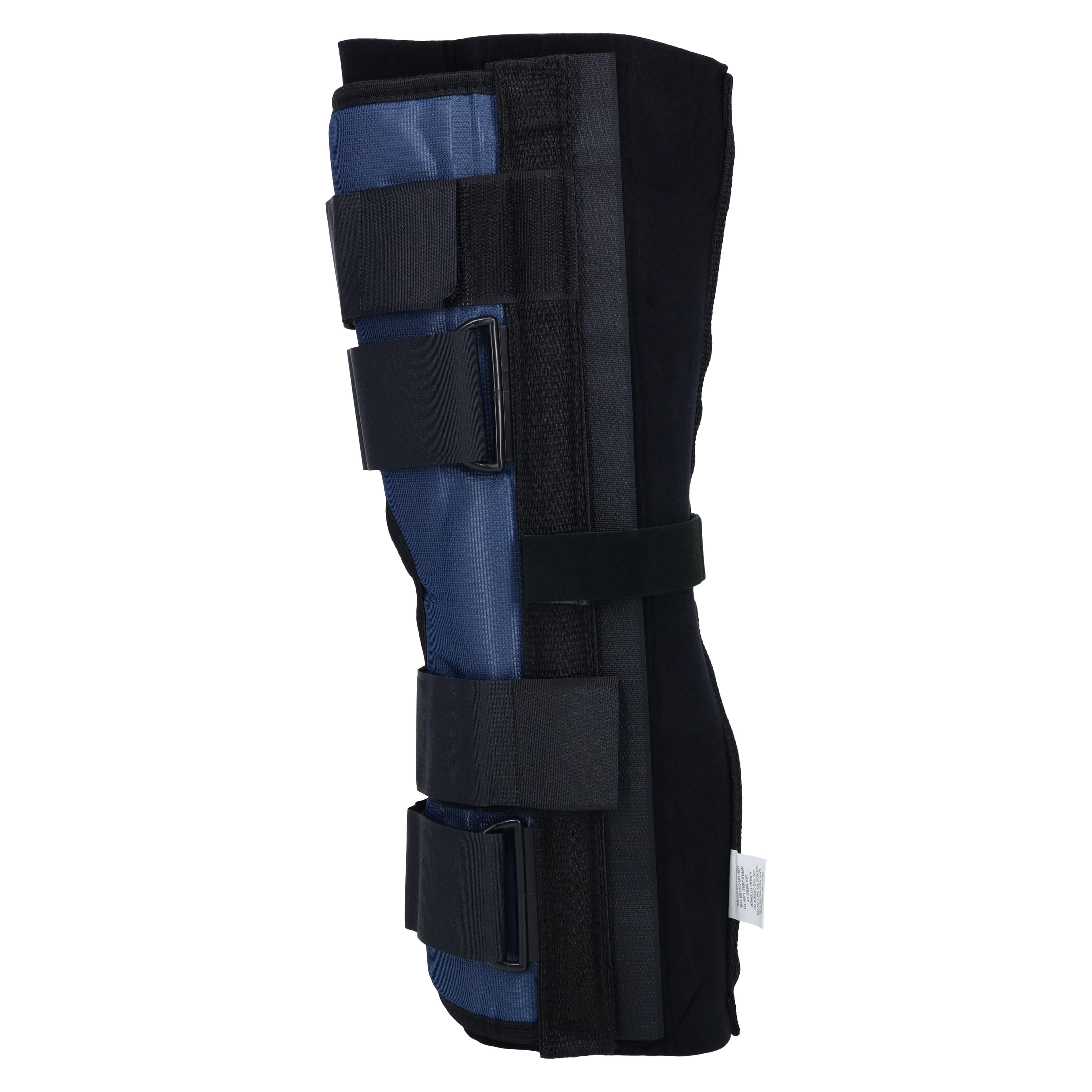 DeRoyal Immobilizer Knee Tripanel, Adult Foam/Tietex, 16", One Size, Left/Right thumbnail 4