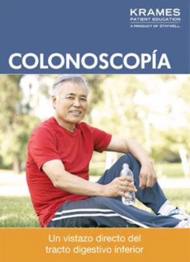 Krames Communications Colonoscopy Patient Education Booklet, Spanish, 5" x 7", 16 Pages, Full Color, Each - Booklet Colonoscopy Pat Edu - Image 1