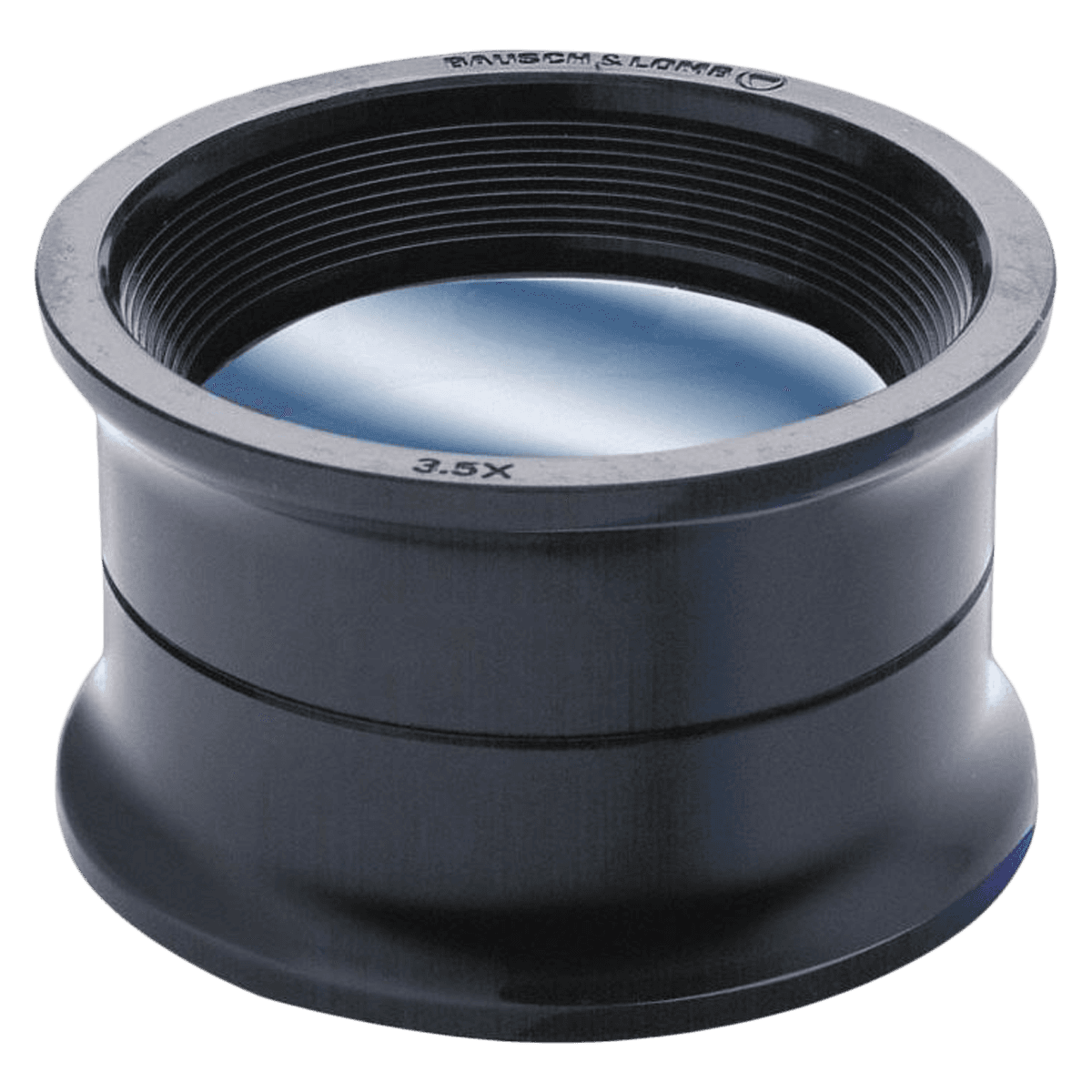 Bausch & Lomb Double Lens Magnifier, 3.5x (14D), 44.2mm Lens, with Carry Pouch - Lens Magnifier Double 3.5x14D - Image 1