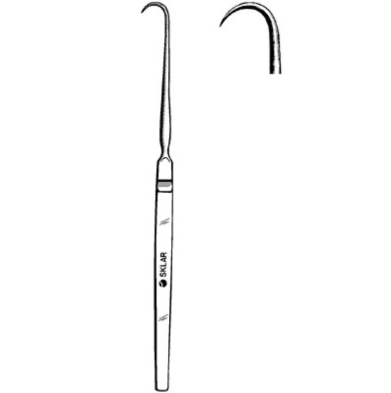 Sklar Instruments Tracheal Retractor, Sharp Prong, 6-1/2" - Retractor Tracheal Sharp Prong - Image 1
