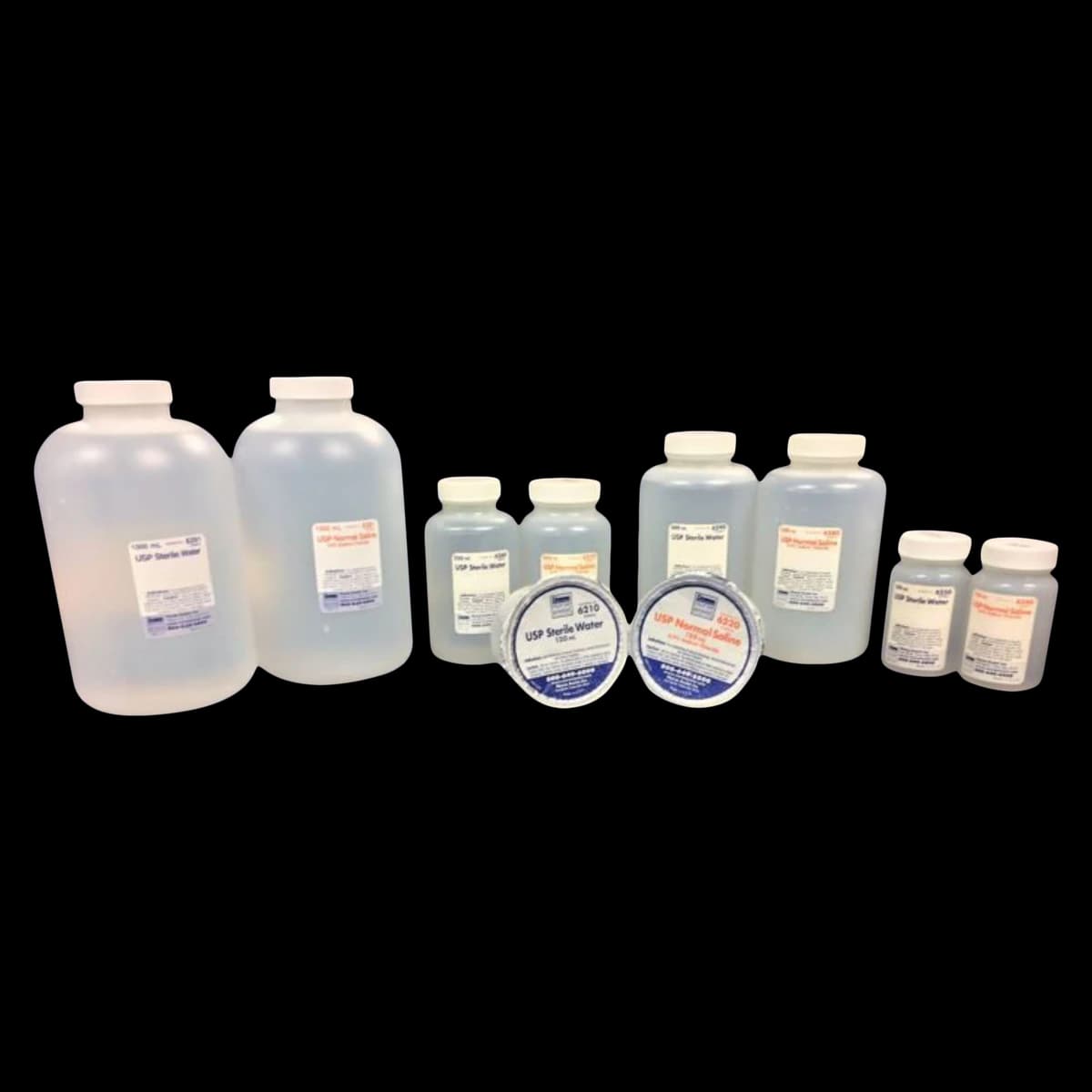 Nurse Assist SteriCare Solutions Normal Saline Irrigation Solution, 500mL, Plastic Pour Bottle, Sterile, USP, DEHP-Free, Latex-Free, 18/Case - Saline Normal Irrigat Bottle - Image 1