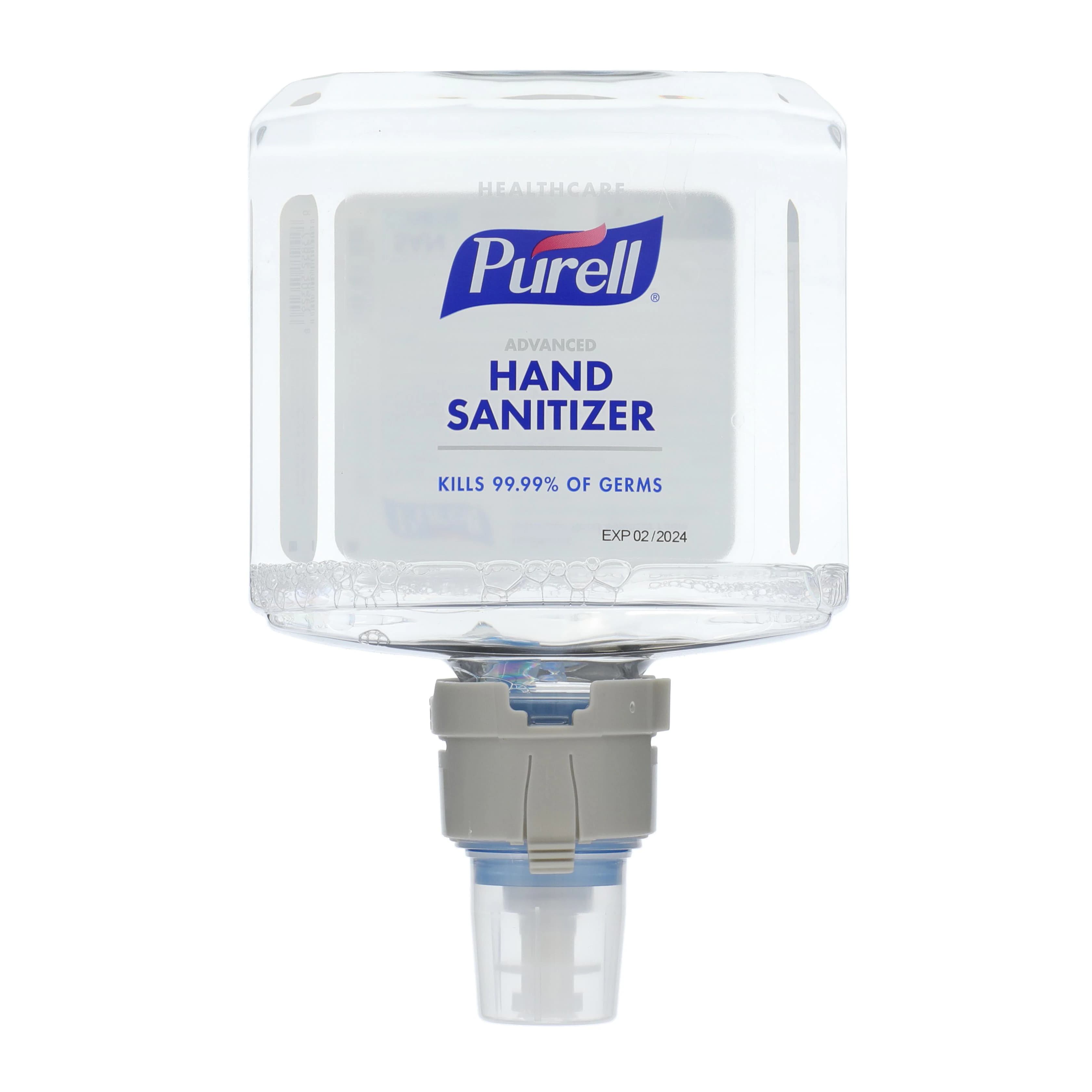 Purell Healthcare Advanced Hand Sanitizer Foam, 1200 mL ES8 Refill Bottle, 70% Ethyl Alcohol, Case of 2, 7753-02 - Purell ES8 Foaming Hand Sanitizer 1200 mL 2/Case - Image 1
