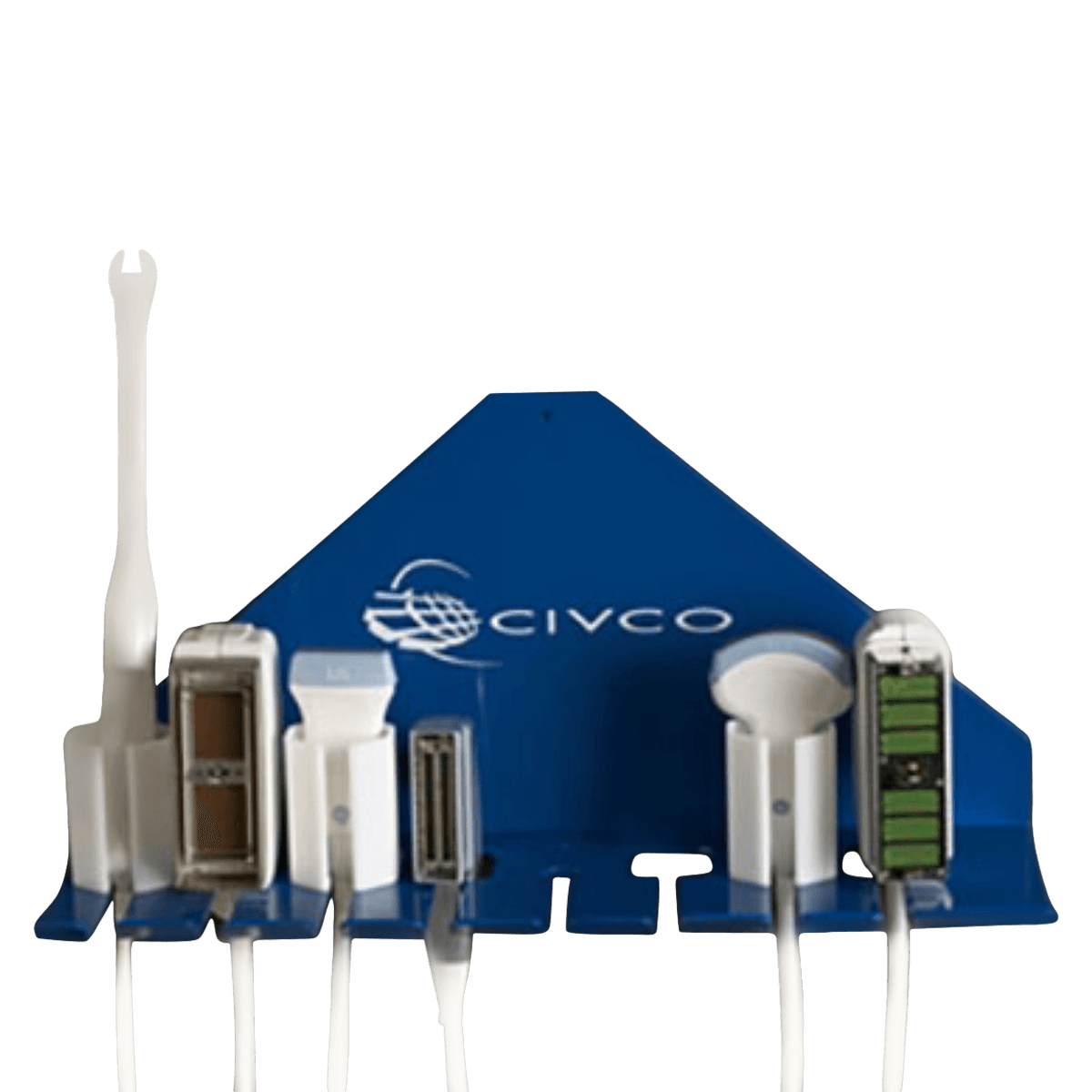 Civco Medical Instruments Metal Transducer Storage Rack for Philips Transducers - Rack Transducer Storage Metal - Image 1
