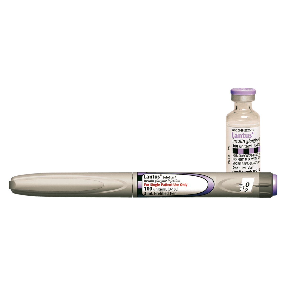 Admelog SoloStar Prefilled Insulin Pen, 100 U/mL, 3 mL, 5 Pens/Package - Admelog SoloStar Pens 3ml - Image 1