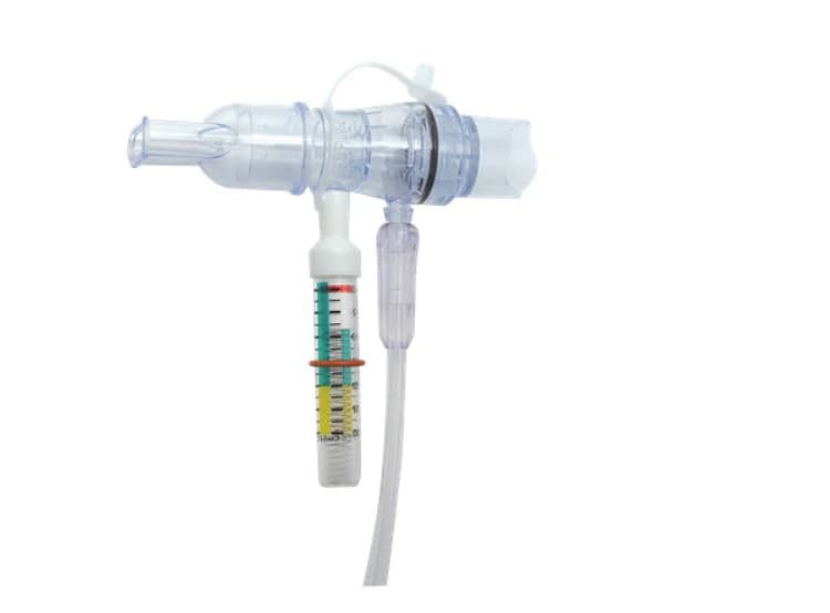 ICU Medical EzPAP Positive Airway Pressure Spirometer with Mouthpiece, 10/Case - Spirometer EzPAP w/ Mouthpiece - Image 1