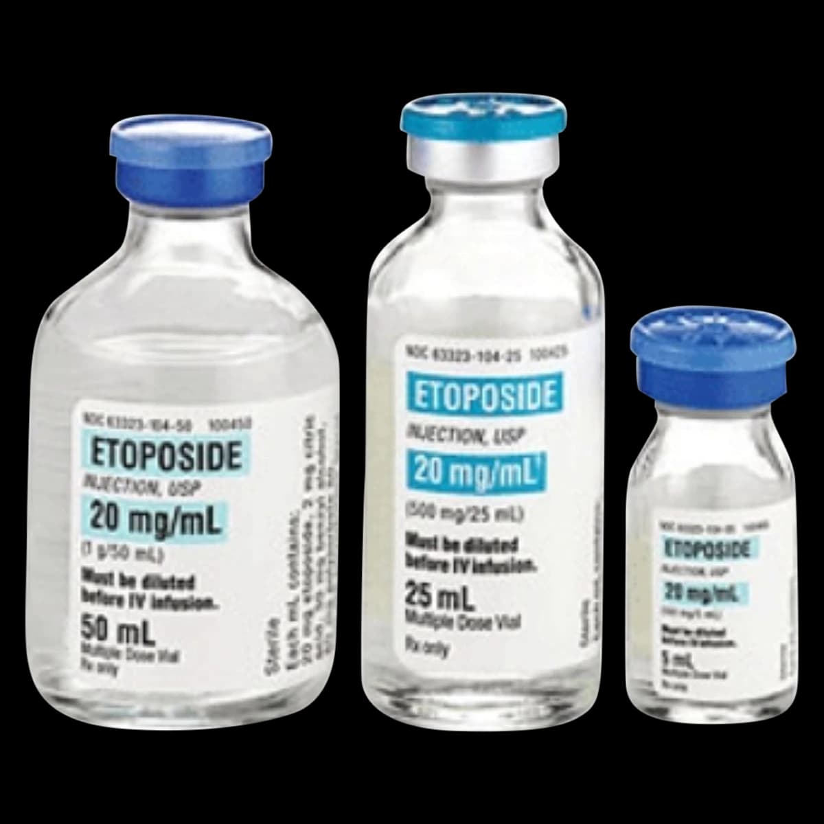 Etoposide Injection 20 mg/mL, 5 mL Multi-Dose Vial, 10/Package (Fresenius Kabi) - Etoposide Inj 5mL MDV - Image 1