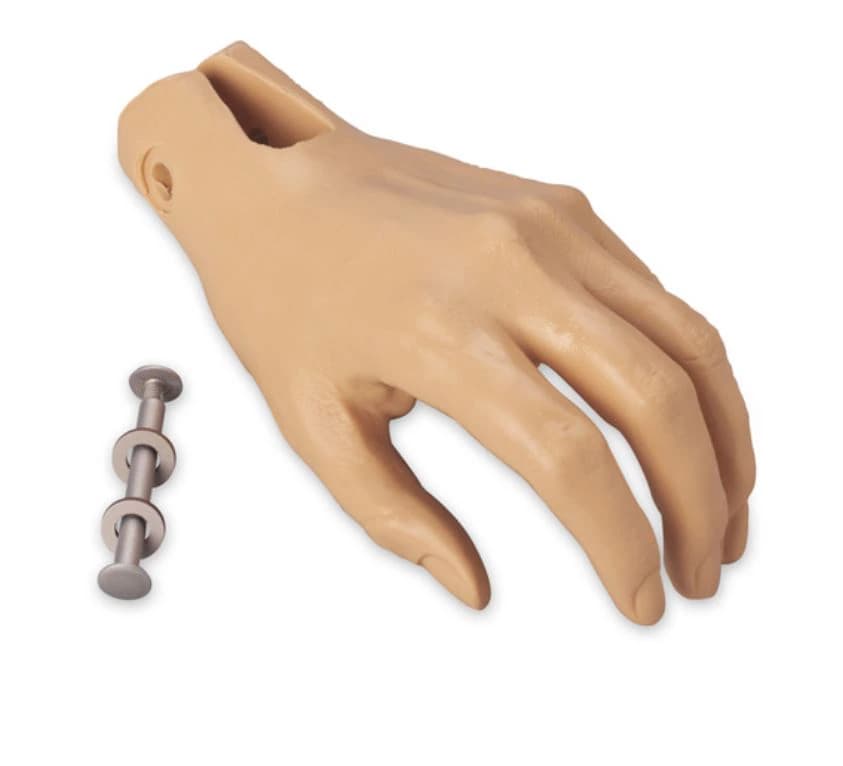 Nasco Healthcare GERI/KERI Replacement Left Hand Manikin for Training - Hand Left Replc f/ GERI/KERI - Image 1