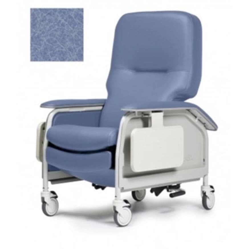 Graham-Field Recliner Deluxe Clinical Care, Ice Blue, Each - Recliner Deluxe Clinical Care - Image 1