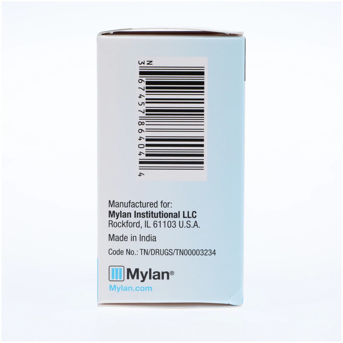 Granisetron HCl Injection 1 mg/mL, Multi-Dose Vial, 4 mL, Mylan thumbnail 3