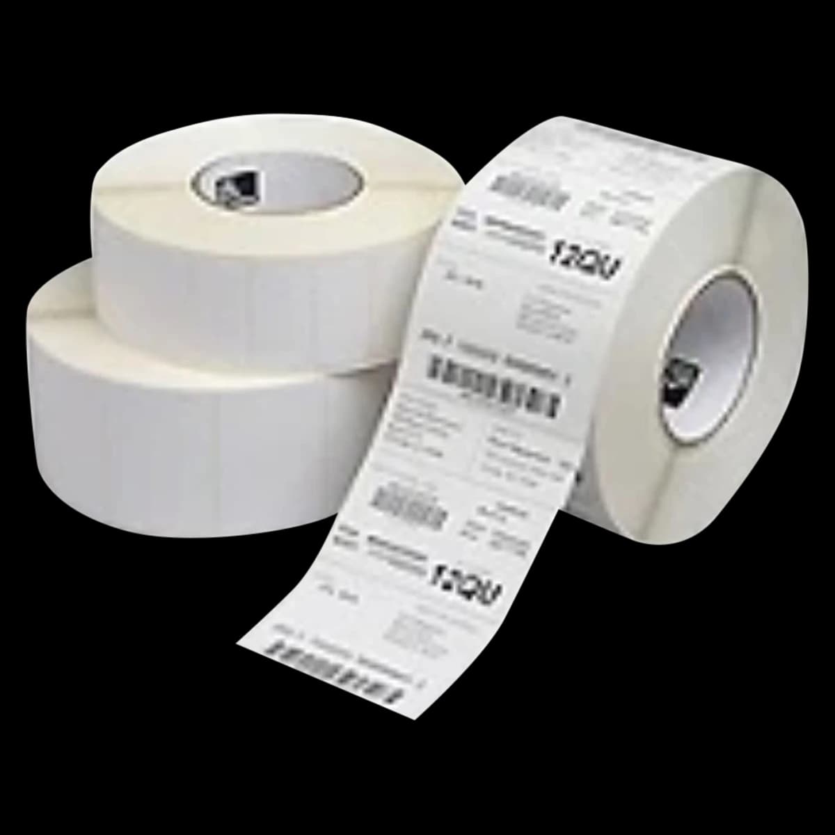 Zebra Z-Select 4000D Direct Thermal Label Paper, 2.25 x 0.75 in, 12 Rolls/Package - Label Paper Zebra Thermal - Image 1