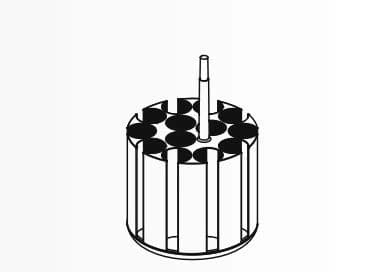 Hettich Adapter Insert for Rotina 380 Centrifuge, 17x70mm, Each - Insert Adptr Cntrfg Rotina 380 - Image 1
