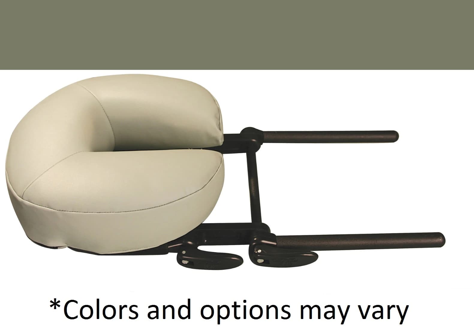 Oakworks QuickLock Accessory Headrest, Taupe, AeroCel Pad - Headrest QckLck and AeroCel Pd - Image 1