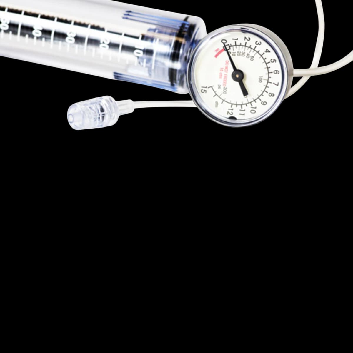 Micro-Tech Endoscopy Balloon Inflation Device, 60ml, Sterile, Single-Use - Inflation Device Disposable - Image 1