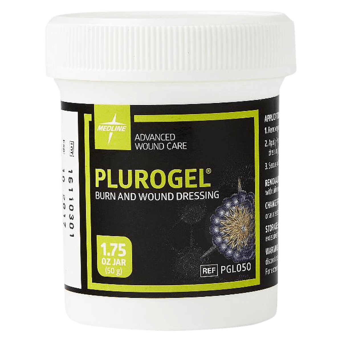 PluroGel Hydrogel Burn & Wound Dressing, 4x4 inch, 24/Case - Dressing Burn &Wound PluroGel - Image 1