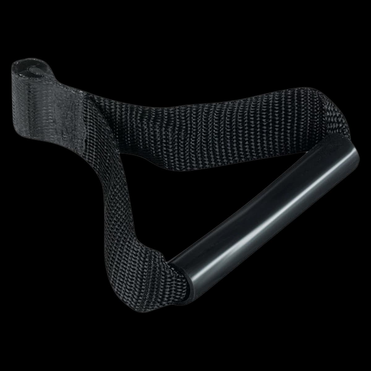 Strap Web Anchor with Saddle, Black - Strap Web Anchor w/ Saddle - Image 1