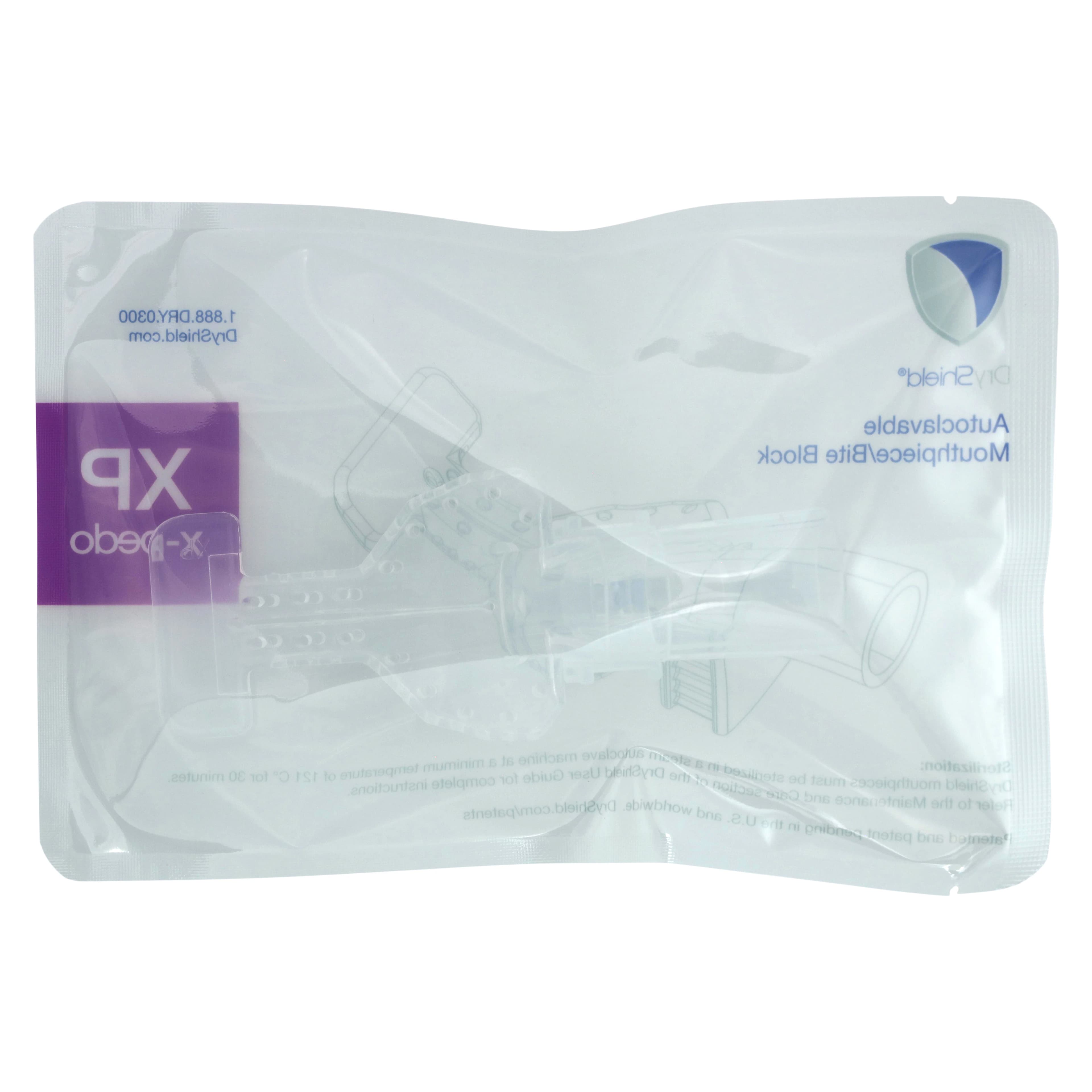 DryShield Autoclavable Mouthpiece, X-Pedo, 4/Pack, DS-MPX-001 thumbnail 3
