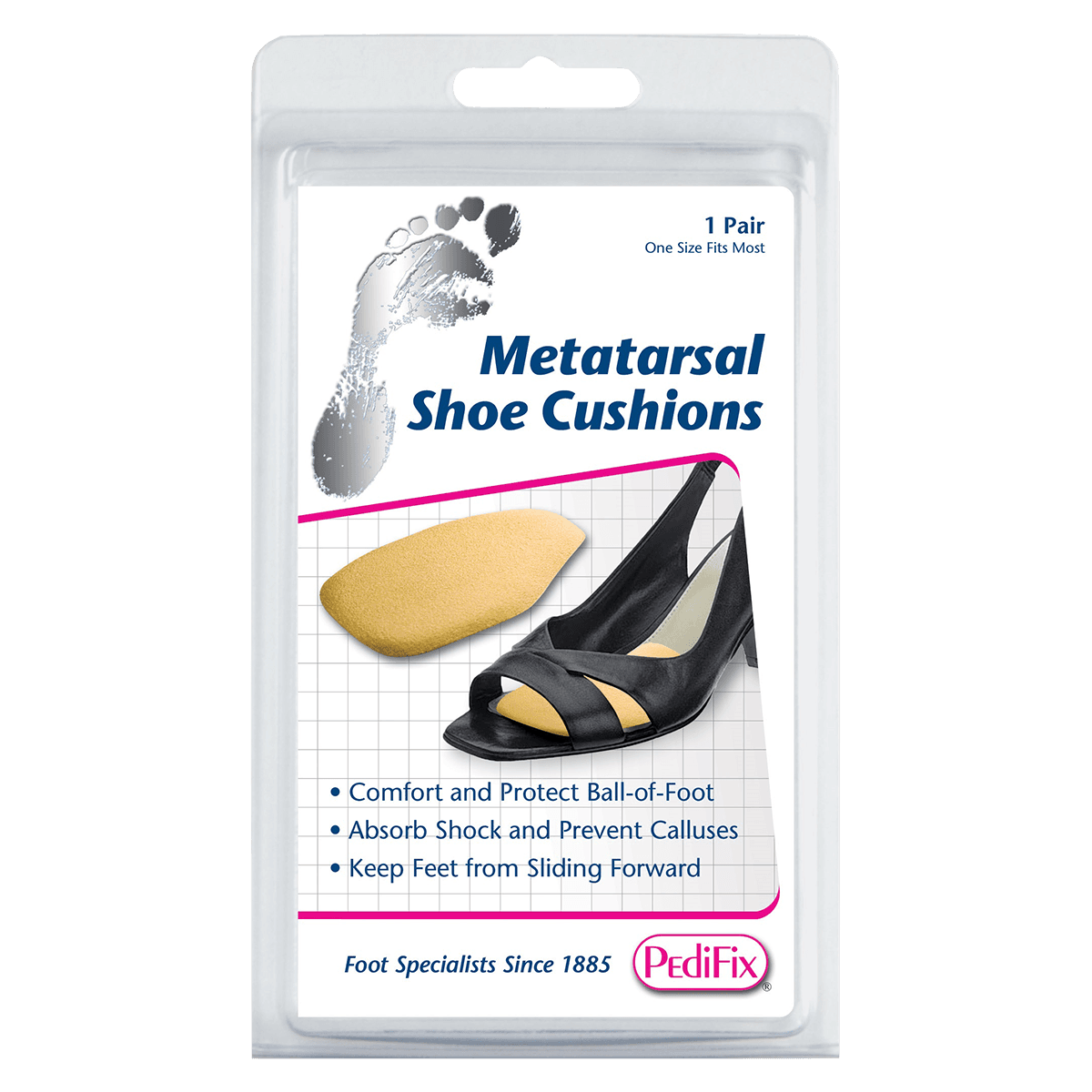 Pedifix Cushion Metatarsal Shoe (Rolyan) - Cushion Metatarsal Shoe - Image 1
