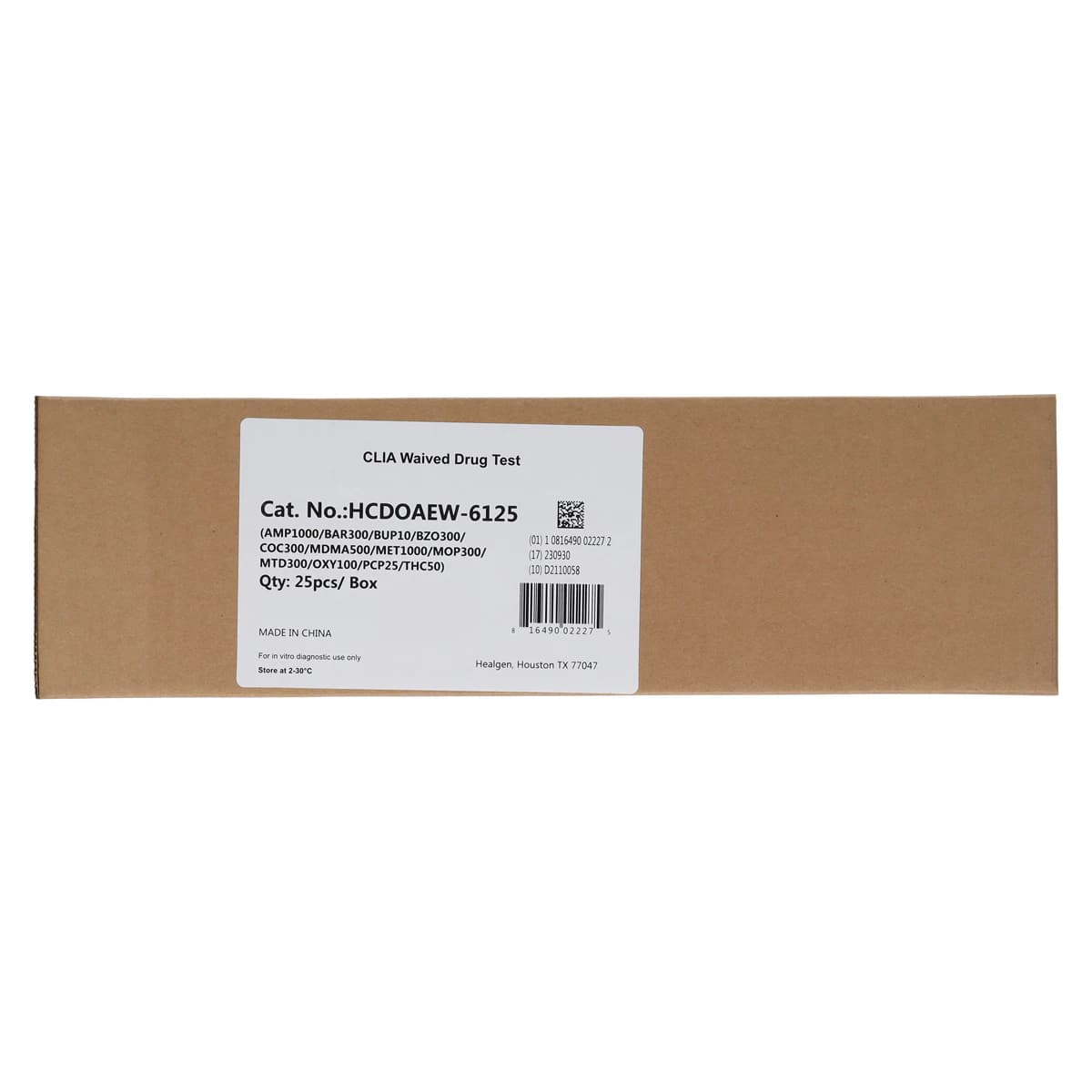 Alere 12-Panel Drug Screen Cup, CLIA Waived, Without Adulterants, 25/Box thumbnail 4