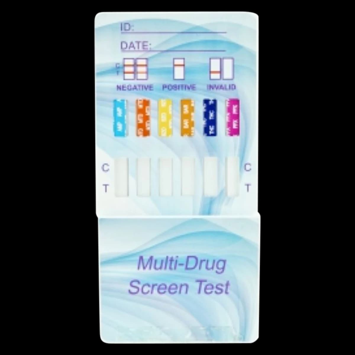 Alere Toxicology Drug Screen Dip Card Test Kit, CLIA Waived, 25 Tests/Box - Test Kig Drug Dip Card - Image 1